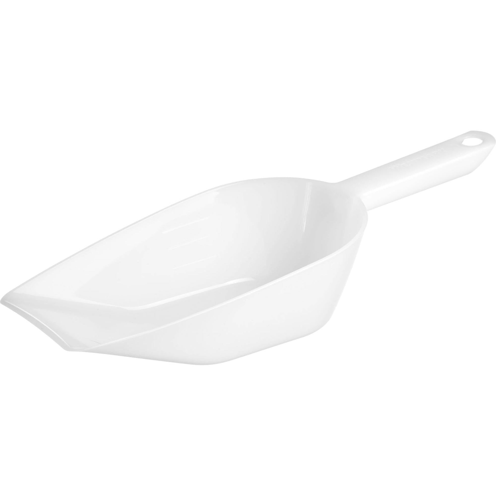 Entdecken Sie die vielseitige Kunststoffschaufel Halvar von Westmark. Ideal zum Portionieren, Mischen und Servieren in Küche, Garten und Werkstatt.