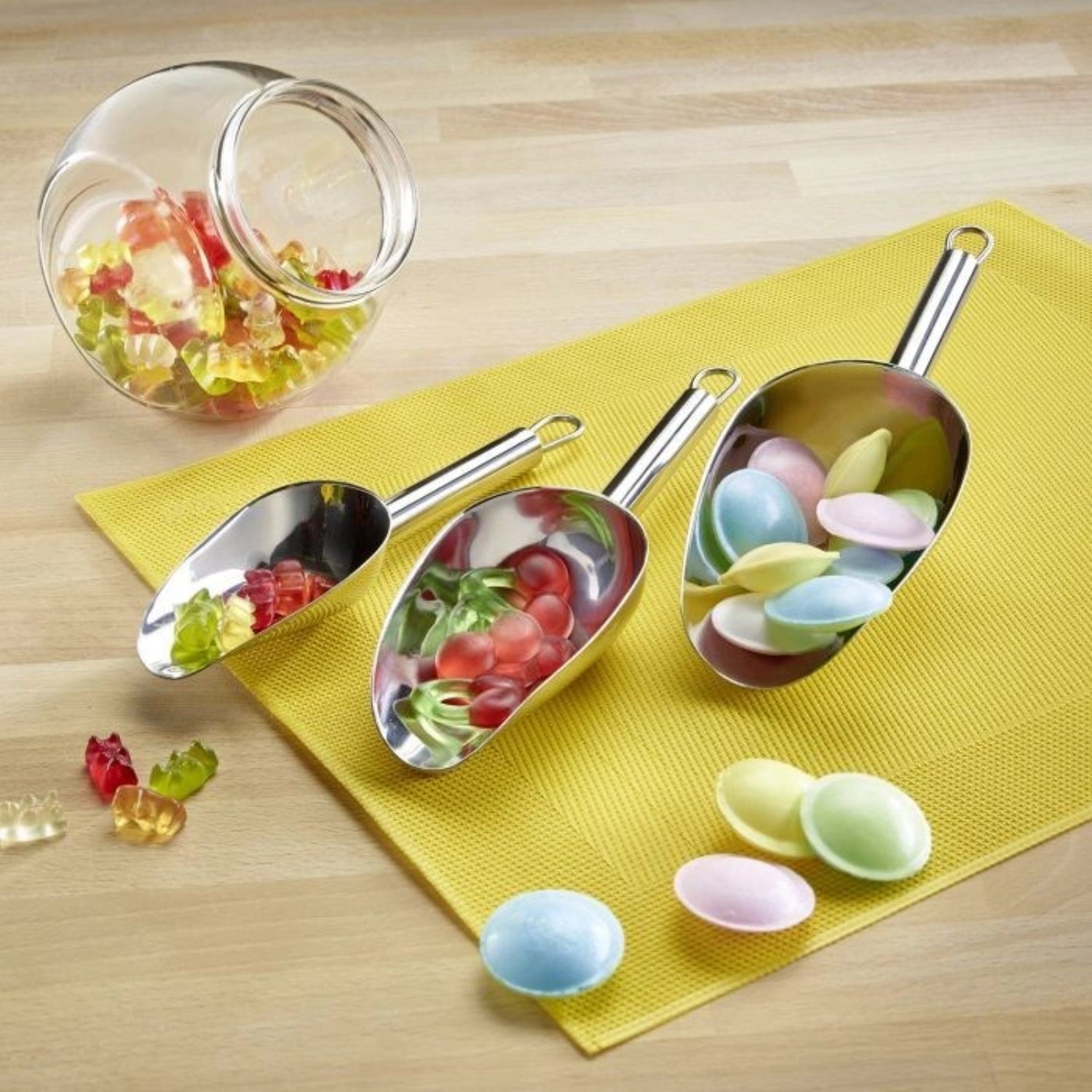 Edelstahlschaufel Halia von Westmark, 200ml, idealer Küchenhelfer für präzises Portionieren und Servieren, robust und langlebig.