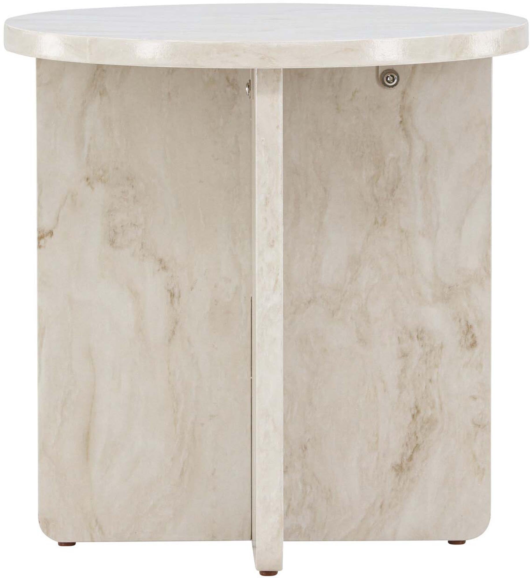 Ålesund Beistelltisch in Beige präsentiert im Onlineshop von KAQTU Design AG. Beistelltisch ist von Venture Home