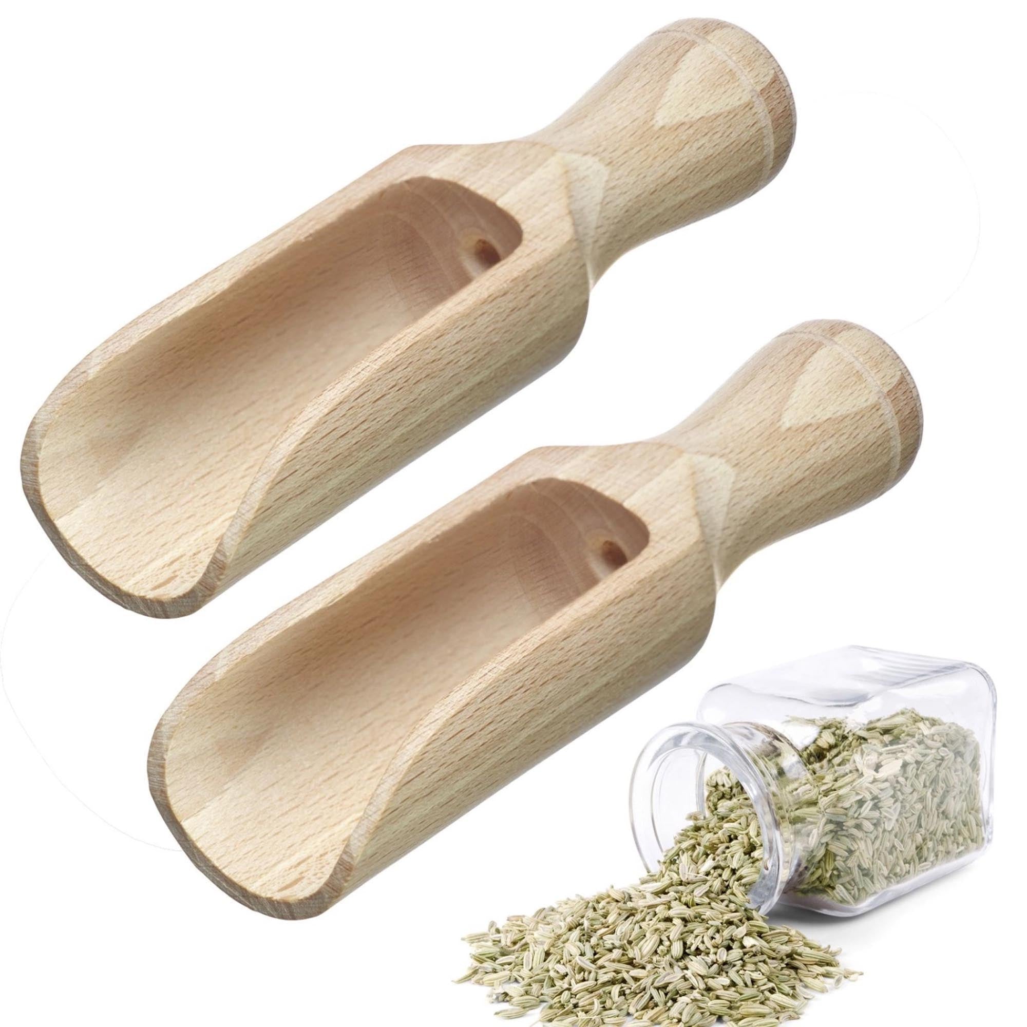 Praktisches 2er Set Gewürzschaufeln von Westmark, 12ml Fassungsvermögen, ideal für präzises Dosieren, Masse: 10.5x2.9x2.1cm.