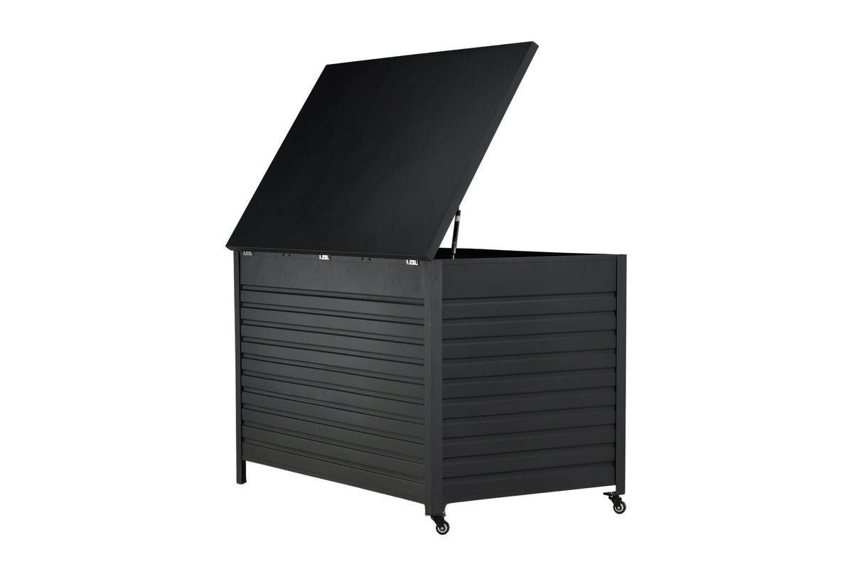 Tiana Kissenbox in Black präsentiert im Onlineshop von KAQTU Design AG. Outdoor Zubehör ist von Venture Home