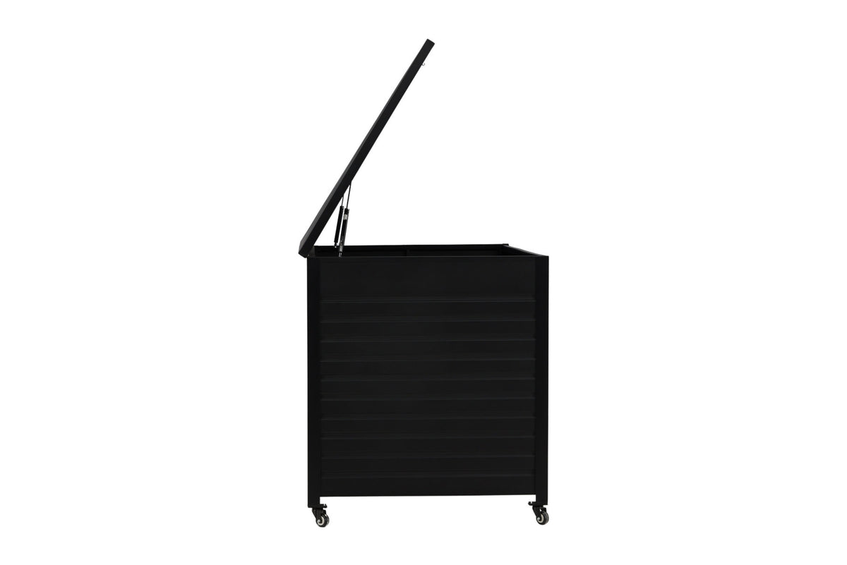 Tiana Kissenbox in Black präsentiert im Onlineshop von KAQTU Design AG. Outdoor Zubehör ist von Venture Home