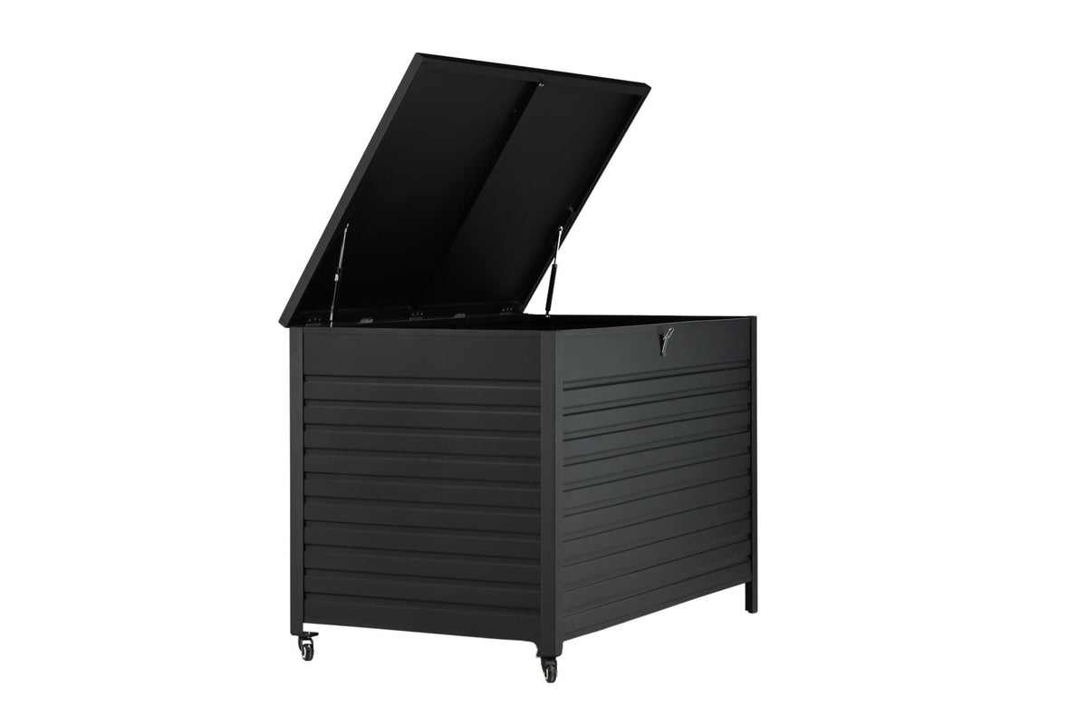 Tiana Kissenbox in Black präsentiert im Onlineshop von KAQTU Design AG. Outdoor Zubehör ist von Venture Home