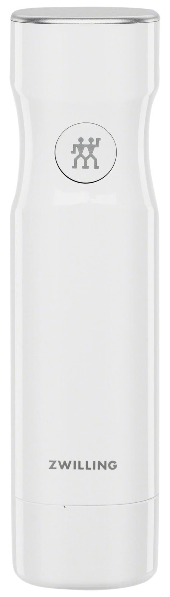 Vakuumpumpe mit USB, 5x5x19 cm, weiss in Weiss präsentiert im Onlineshop von KAQTU Design AG. Aufbewahrungsbehälter ist von Zwilling Kitchen