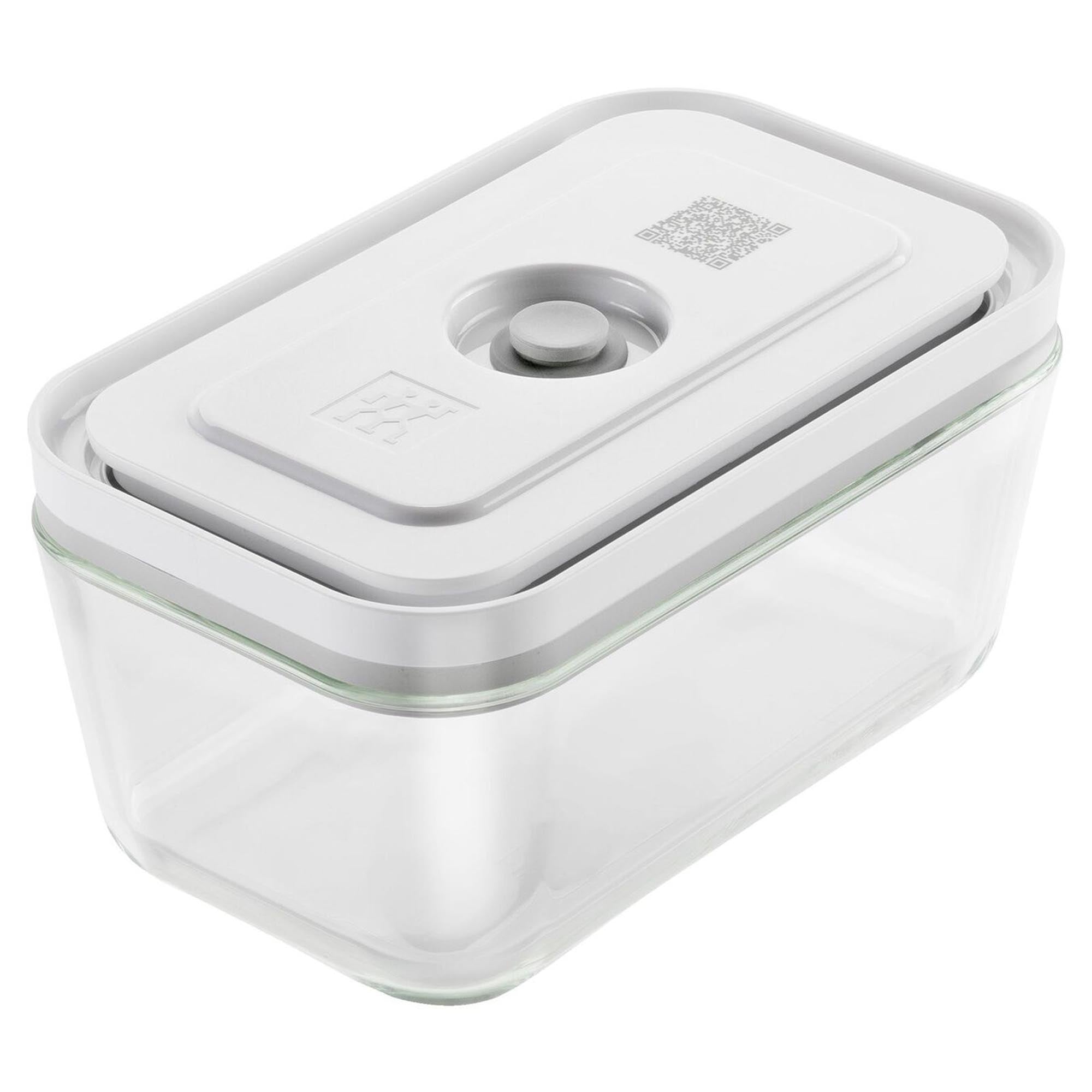 Vakuum Starterset von Zwilling Kitchen: 7-teiliges Glas-Set mit praktischen Boxen in S und M für optimale Frische und platzsparende Lagerung.