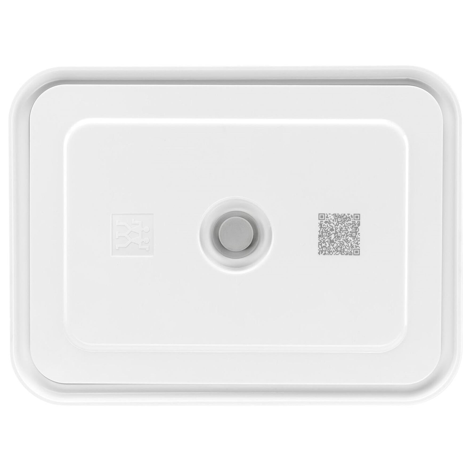 Hochwertige Glas-Vakuumbox von Zwilling, 2.0L, 24.1x18.1x9.7 cm, perfekt für den Kühlschrank, hält Lebensmittel länger frisch.