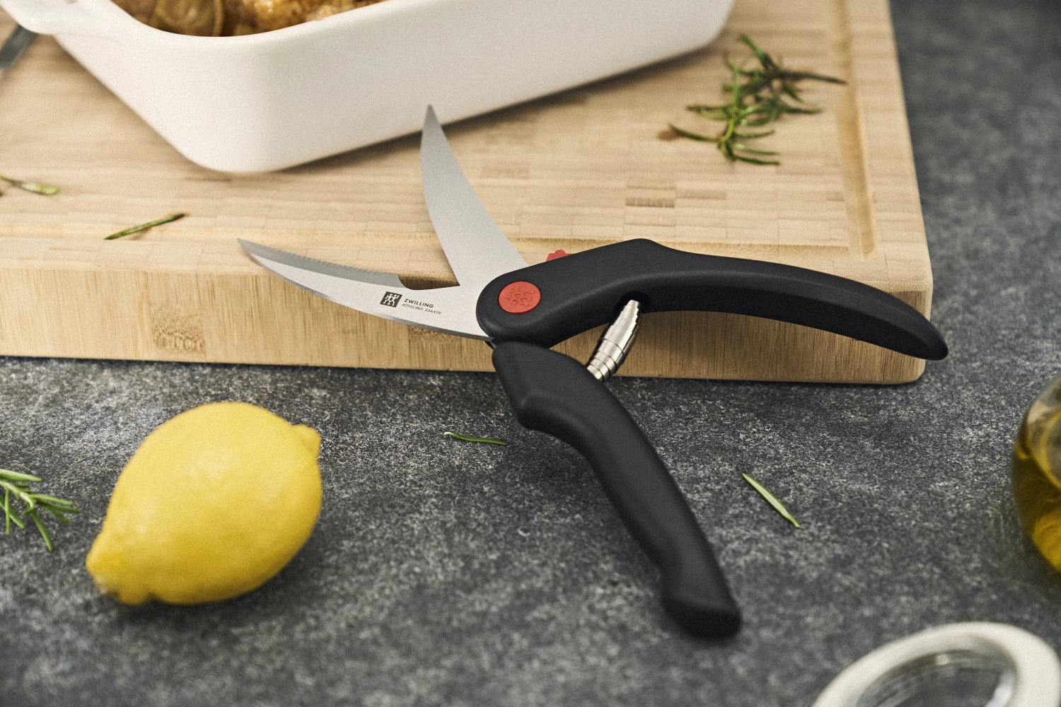 Geflügelschere, schwarz, 25cm