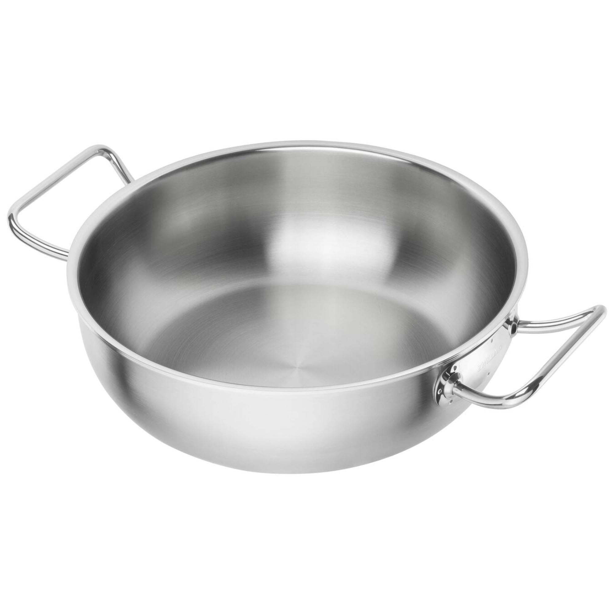 ZWILLING Pro Wok, 30 cm in Silber präsentiert im Onlineshop von KAQTU Design AG. Pfanne/Topf ist von Zwilling Kitchen