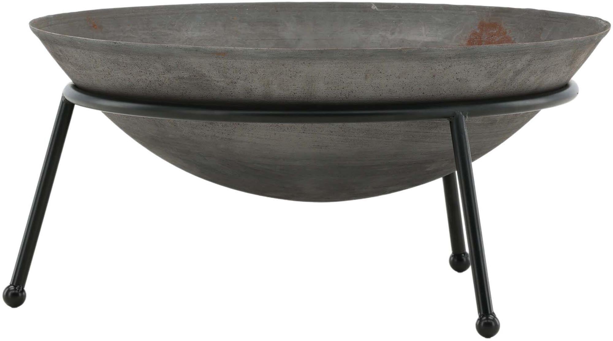 Bastian Feuerschale in Schwarz präsentiert im Onlineshop von KAQTU Design AG. Feuerschale ist von Venture Home