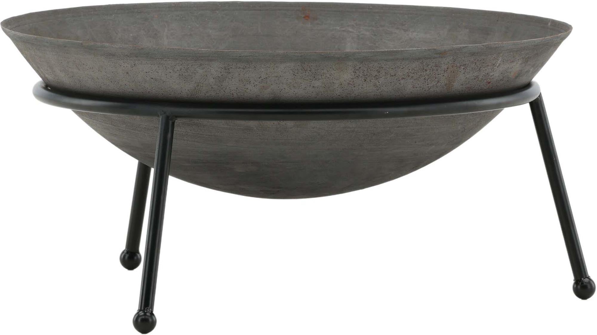 Erleben Sie die Bastian Feuerschale von Venture Home – stilvoll, langlebig und perfekt für gesellige Abende im Freien oder drinnen.