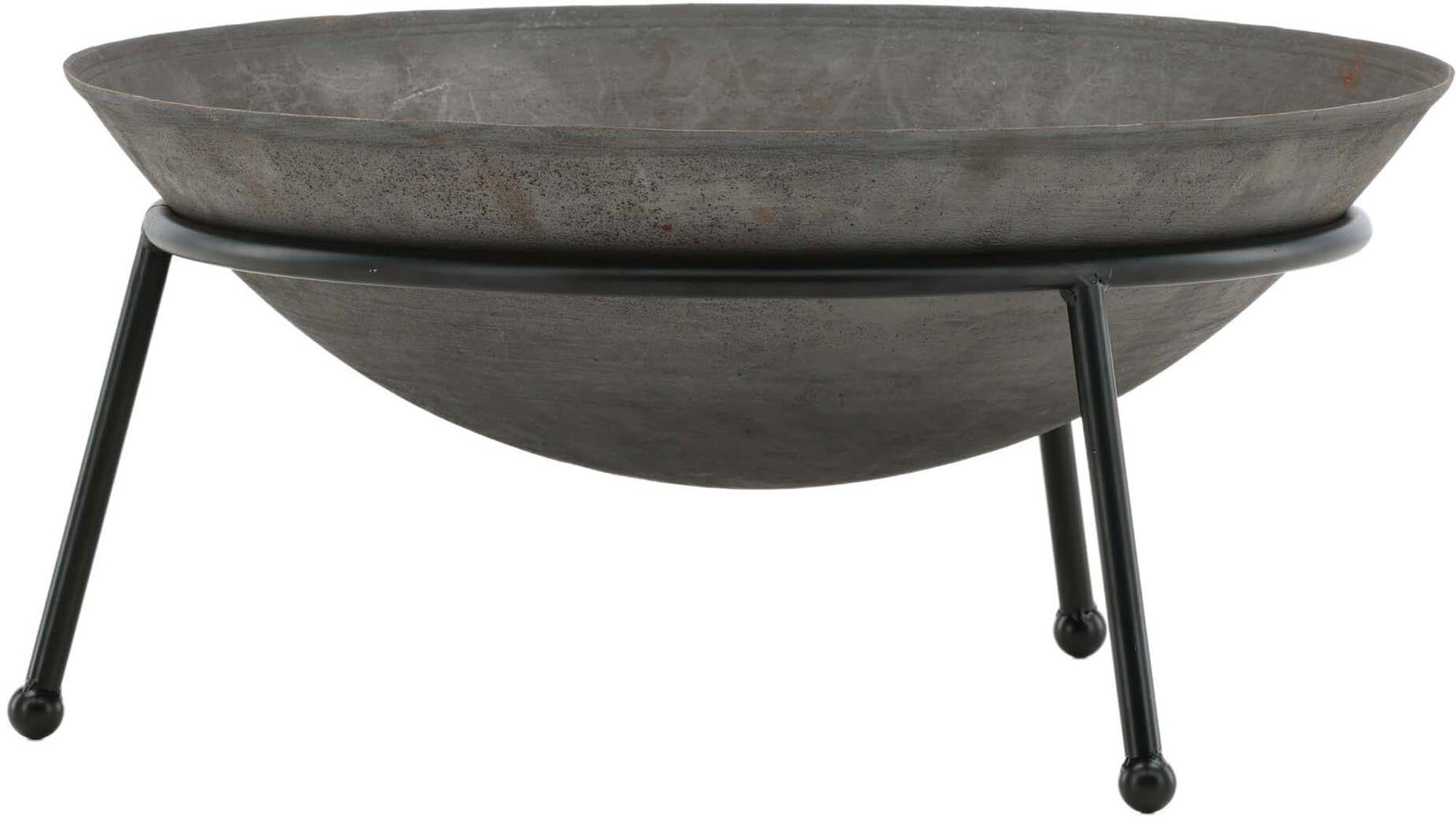 Bastian Feuerschale in Schwarz präsentiert im Onlineshop von KAQTU Design AG. Feuerschale ist von Venture Home