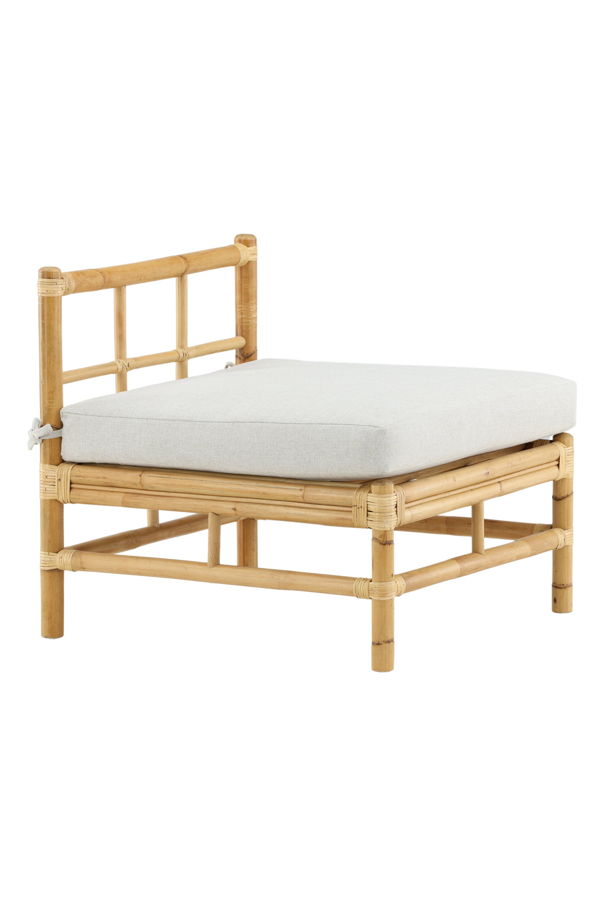 Cane Mittelteil Sofa in Natur präsentiert im Onlineshop von KAQTU Design AG. Lounge Sofa ist von Venture Home