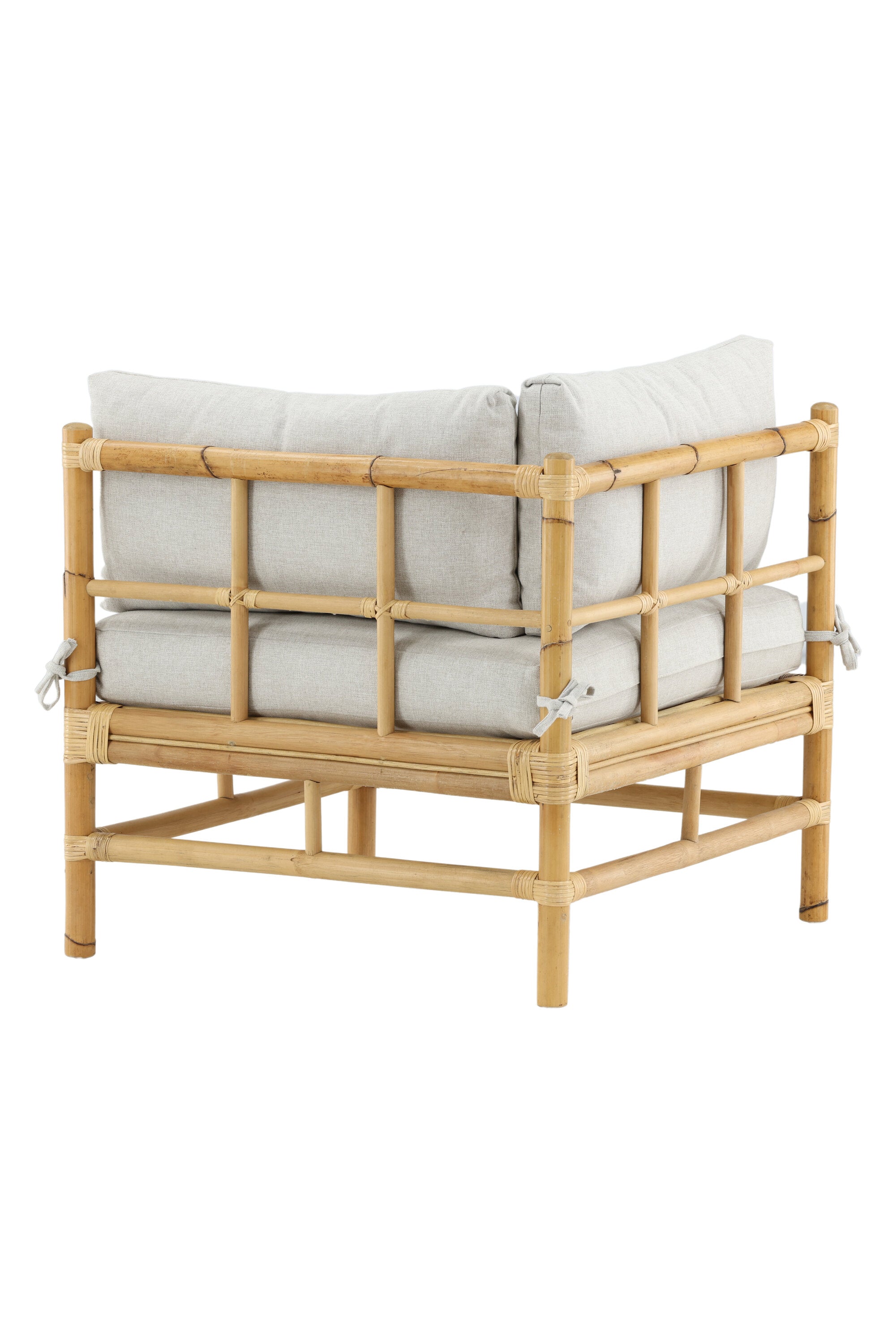 Cane Ecksofa in Natur präsentiert im Onlineshop von KAQTU Design AG. Lounge Sofa ist von Venture Home