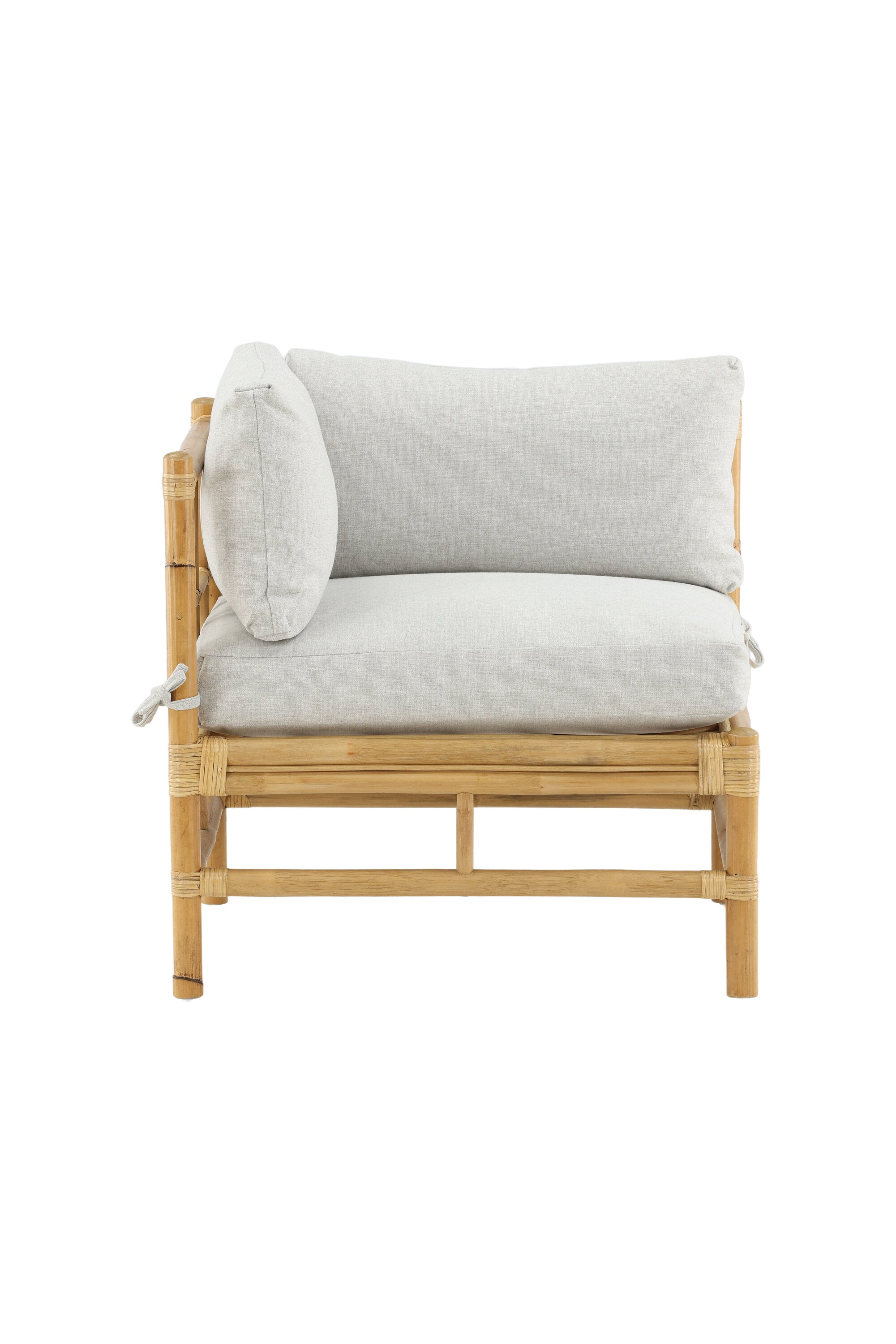 Cane Ecksofa in Natur präsentiert im Onlineshop von KAQTU Design AG. Lounge Sofa ist von Venture Home