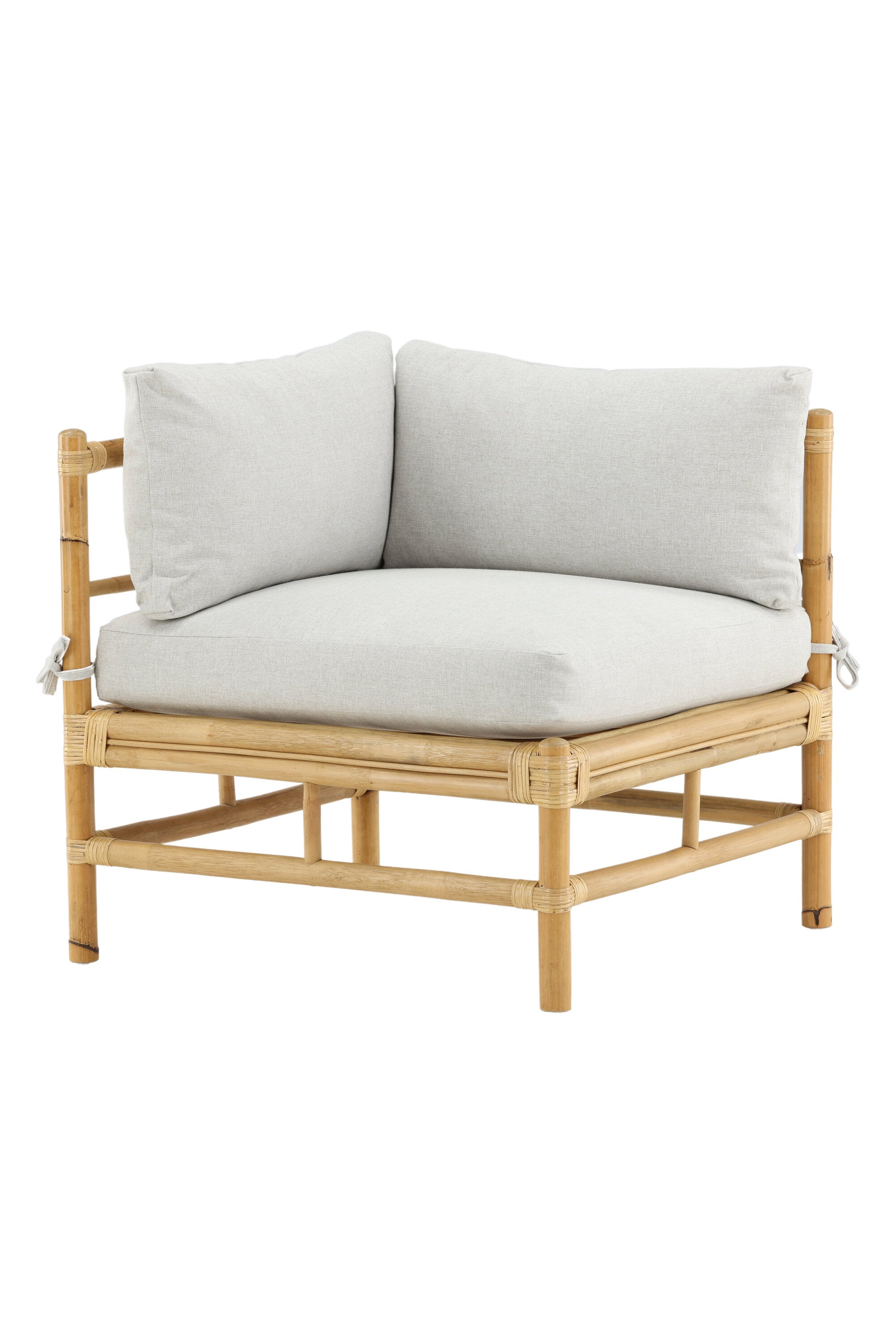Cane Ecksofa in Natur präsentiert im Onlineshop von KAQTU Design AG. Lounge Sofa ist von Venture Home