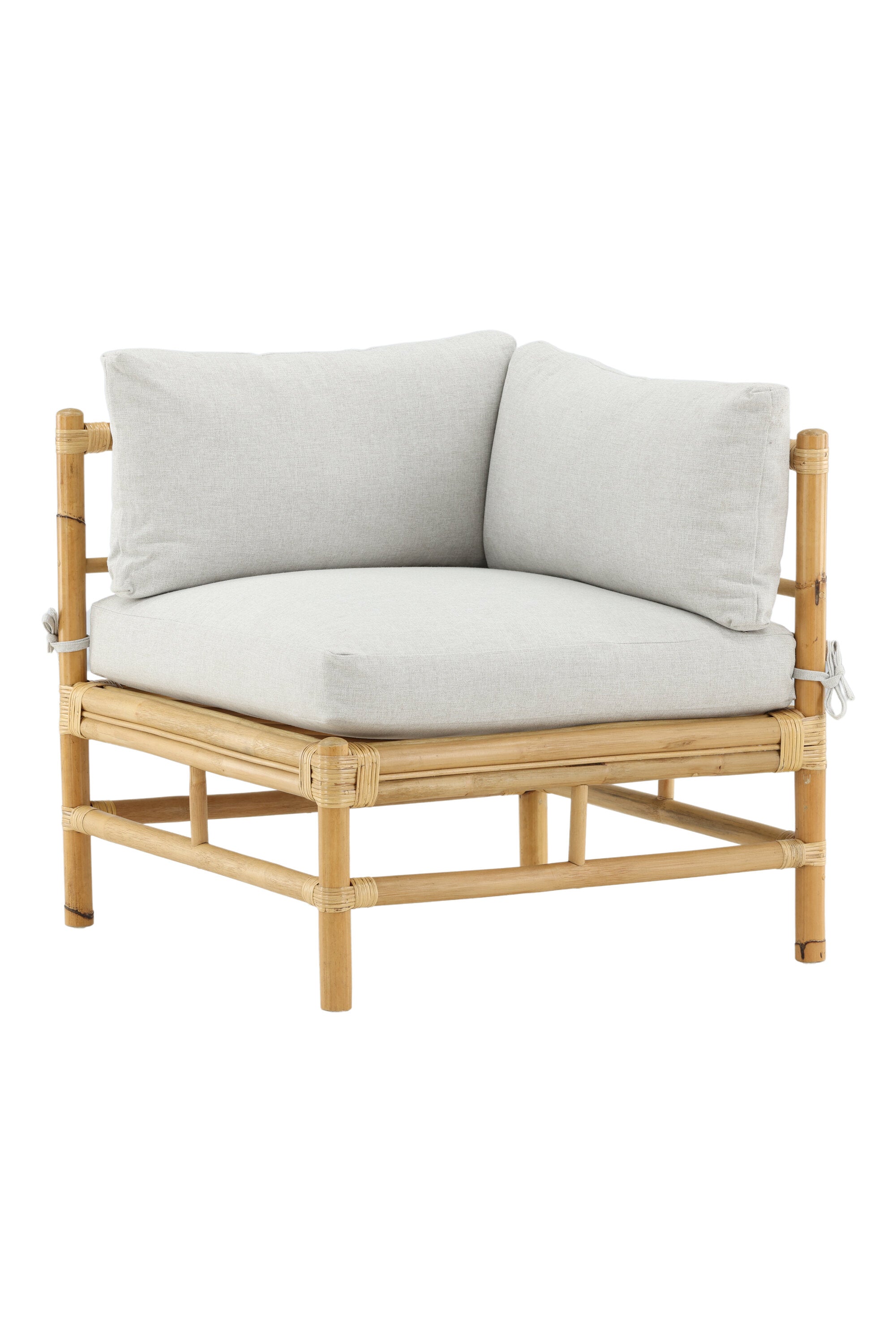 Cane Ecksofa in Natur präsentiert im Onlineshop von KAQTU Design AG. Lounge Sofa ist von Venture Home