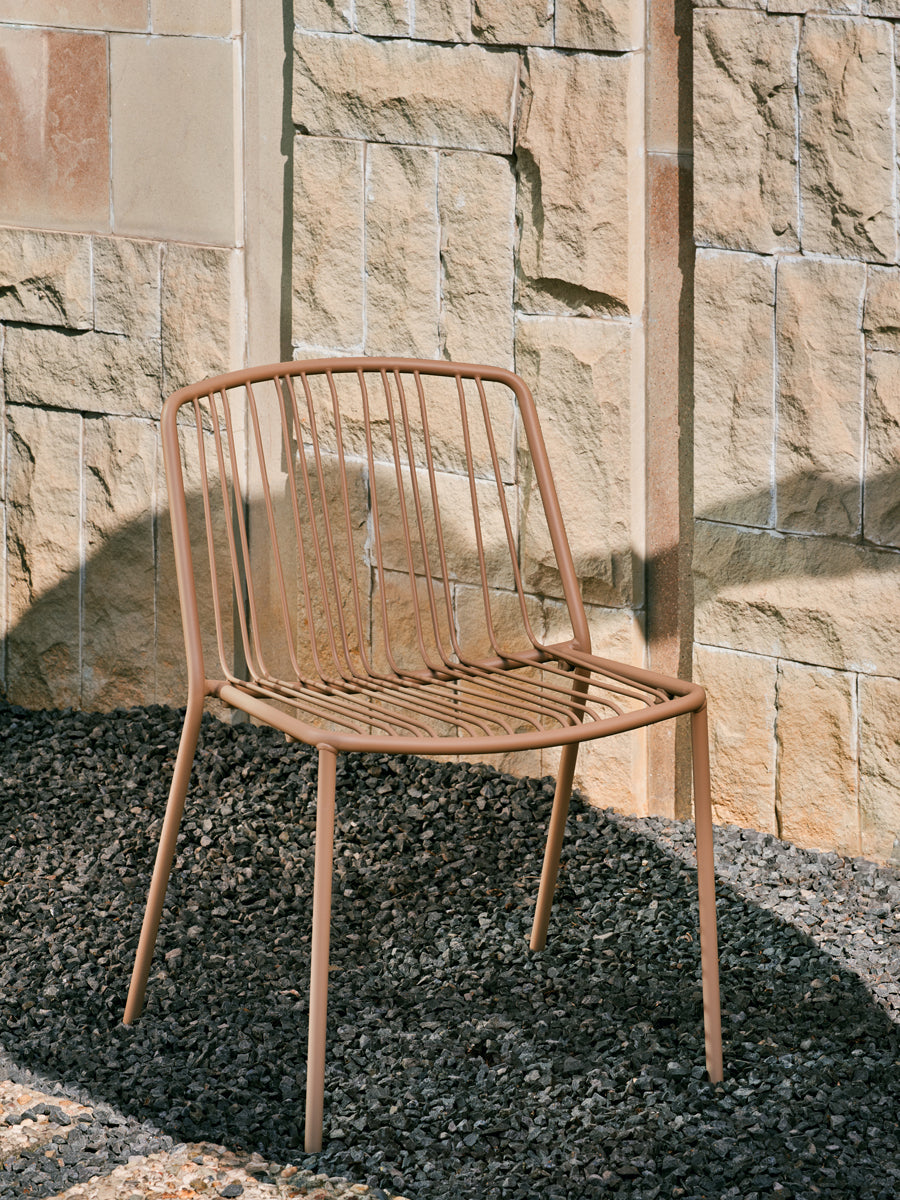 Bris BRS01 - Stuhl, Set von 2 Stück in Blau präsentiert im Onlineshop von KAQTU Design AG. Gartenstuhl ist von Mdd