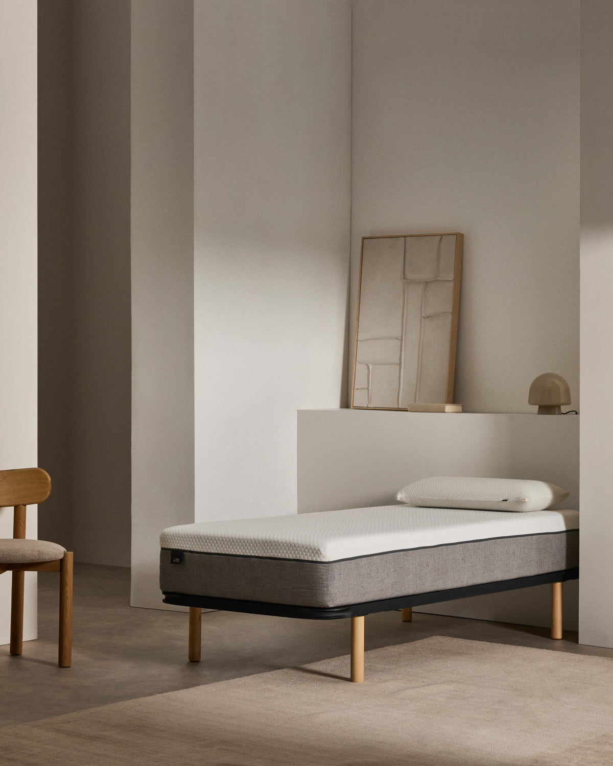 Lattenrost Talo für Matratzen 90 x 190 cm in Grau präsentiert im Onlineshop von KAQTU Design AG. Bettgestell ist von Kave Home