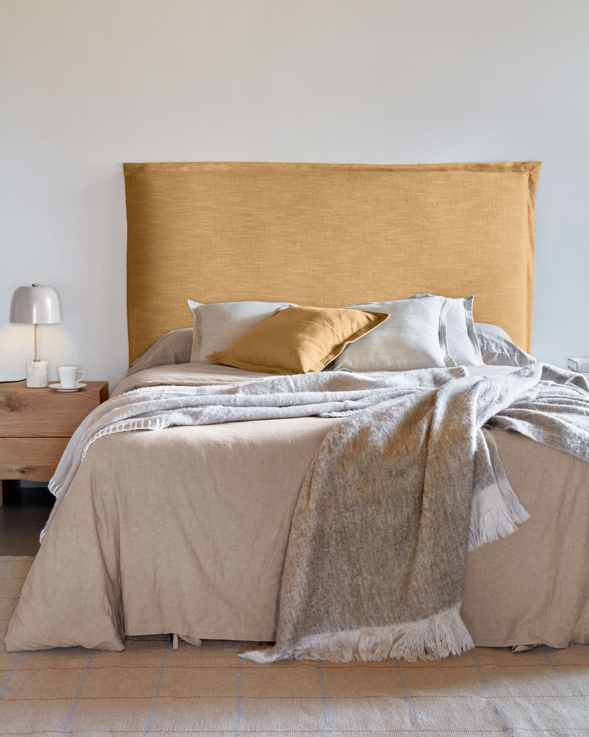 Lattenrost Talo für Matratzen 150 x 190 cm in Grau präsentiert im Onlineshop von KAQTU Design AG. Bettgestell ist von Kave Home