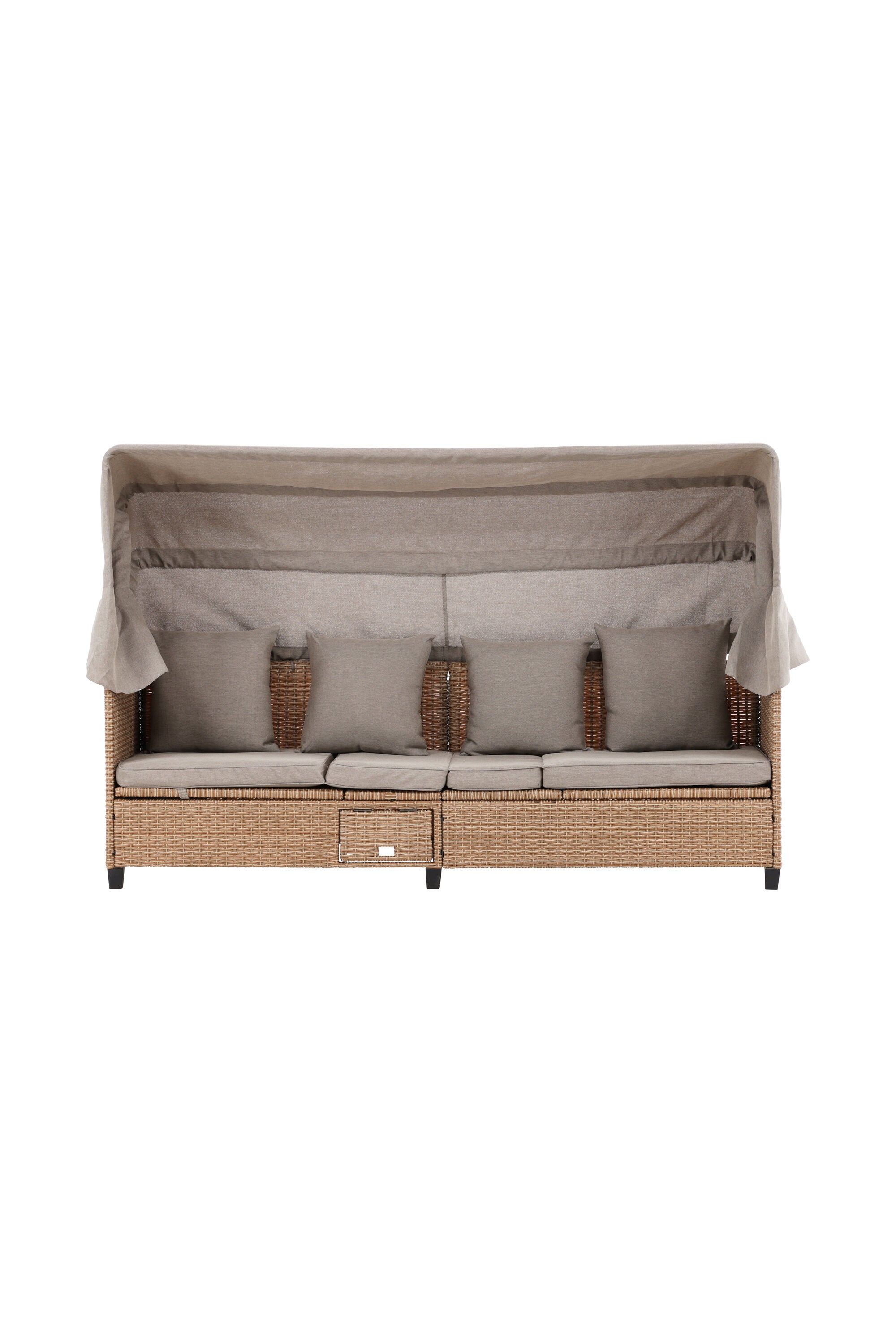 Nopy Sonnenlounge in Beige präsentiert im Onlineshop von KAQTU Design AG. Liegestuhl ist von Venture Home