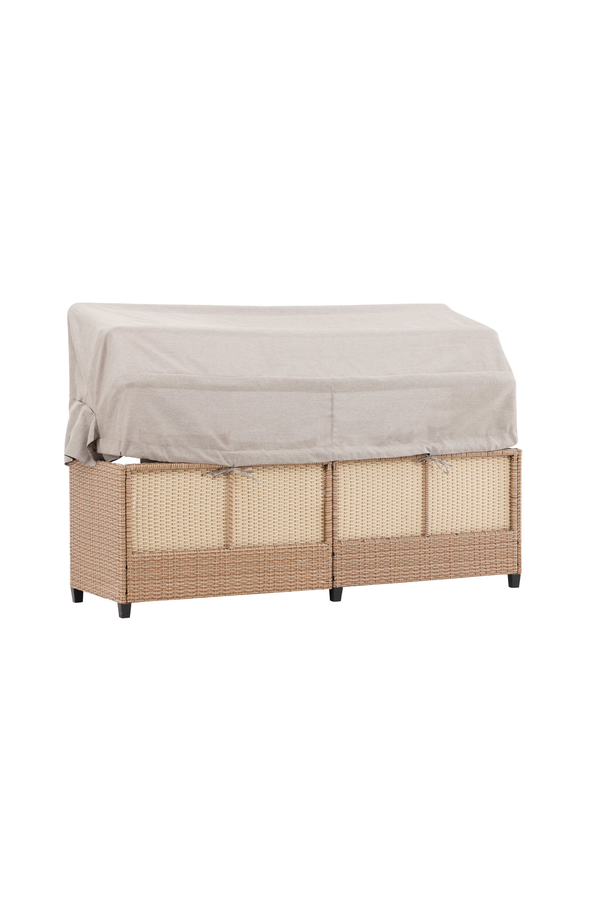 Nopy Sonnenlounge in Beige präsentiert im Onlineshop von KAQTU Design AG. Liegestuhl ist von Venture Home