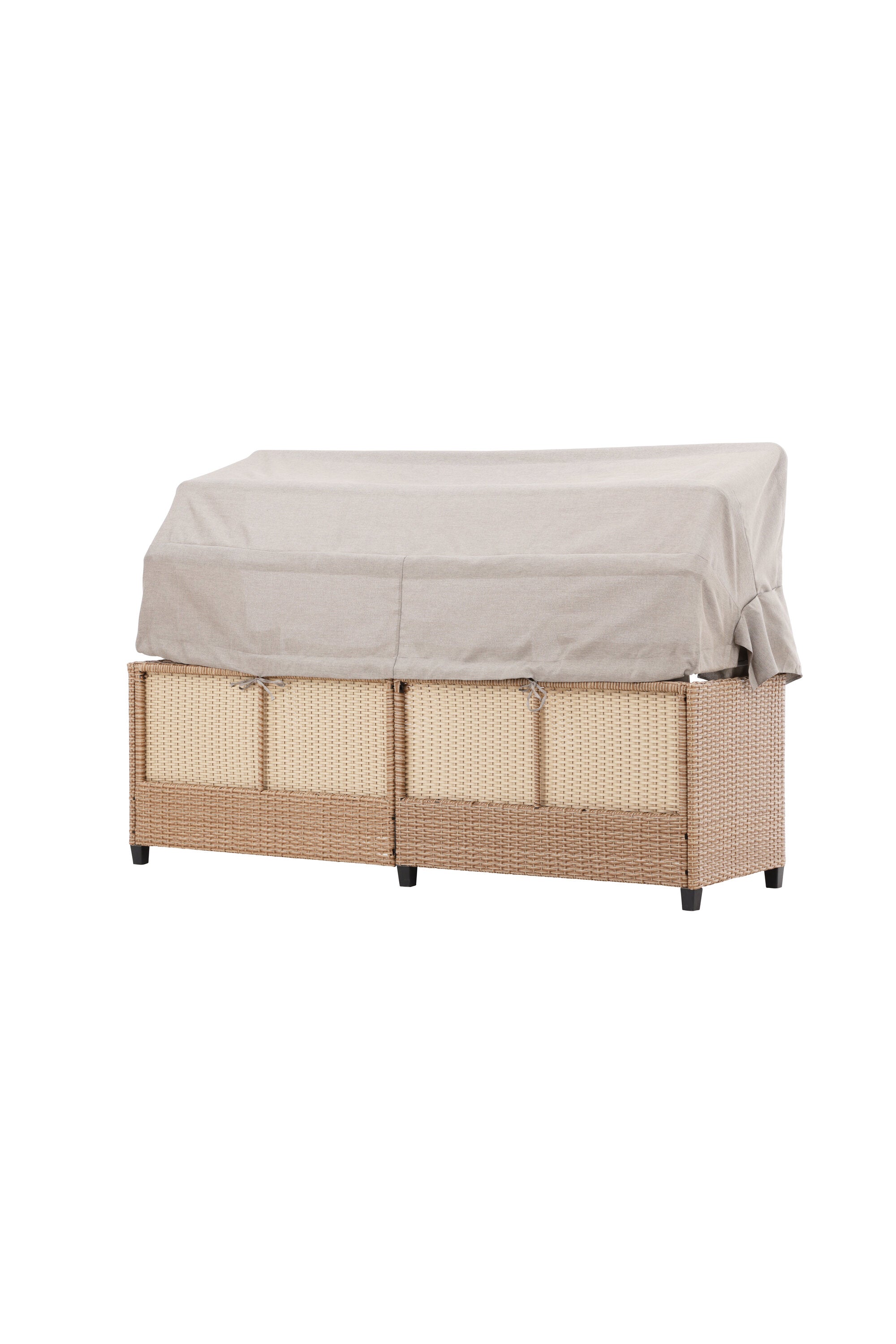 Nopy Sonnenlounge in Beige präsentiert im Onlineshop von KAQTU Design AG. Liegestuhl ist von Venture Home