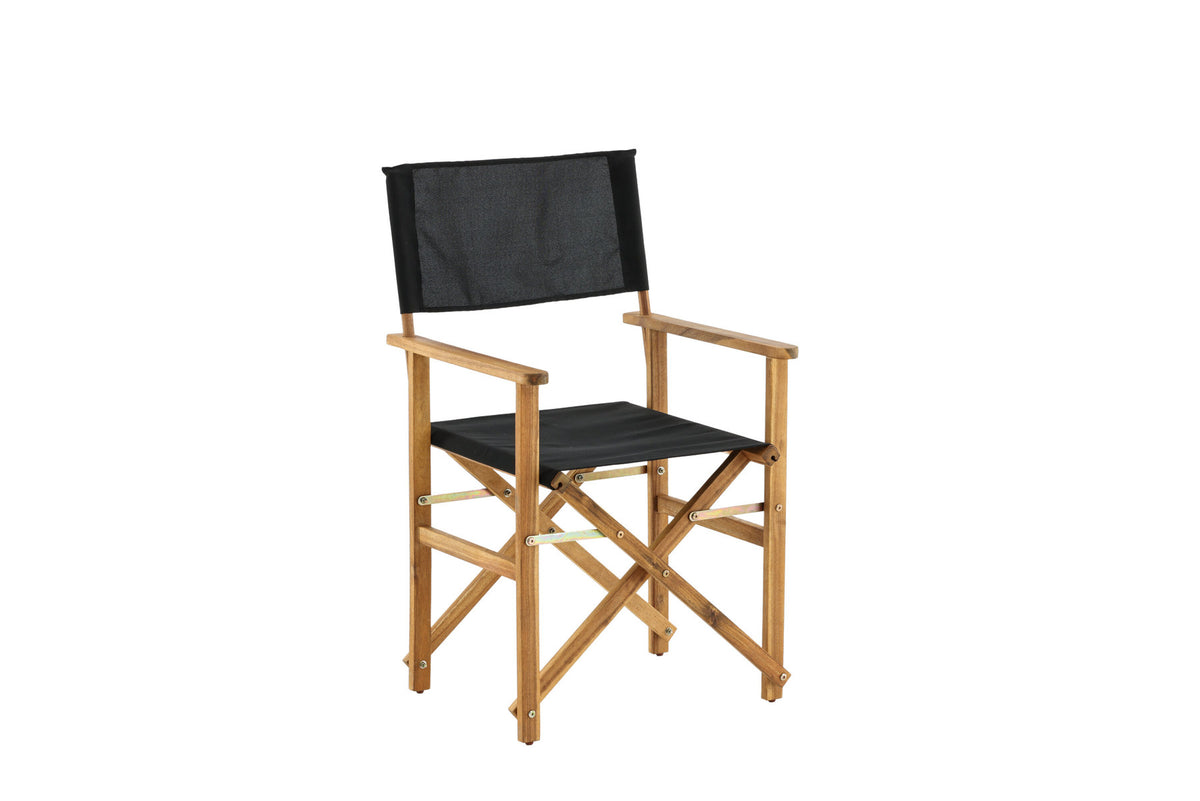 Marion Stuhl in Natur präsentiert im Onlineshop von KAQTU Design AG. Gartenstuhl mit Armlehnen ist von Venture Home