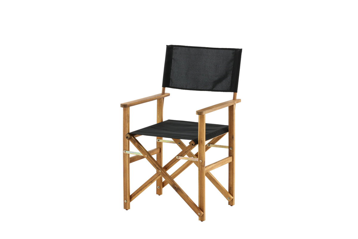 Marion Stuhl in Natur präsentiert im Onlineshop von KAQTU Design AG. Gartenstuhl mit Armlehnen ist von Venture Home