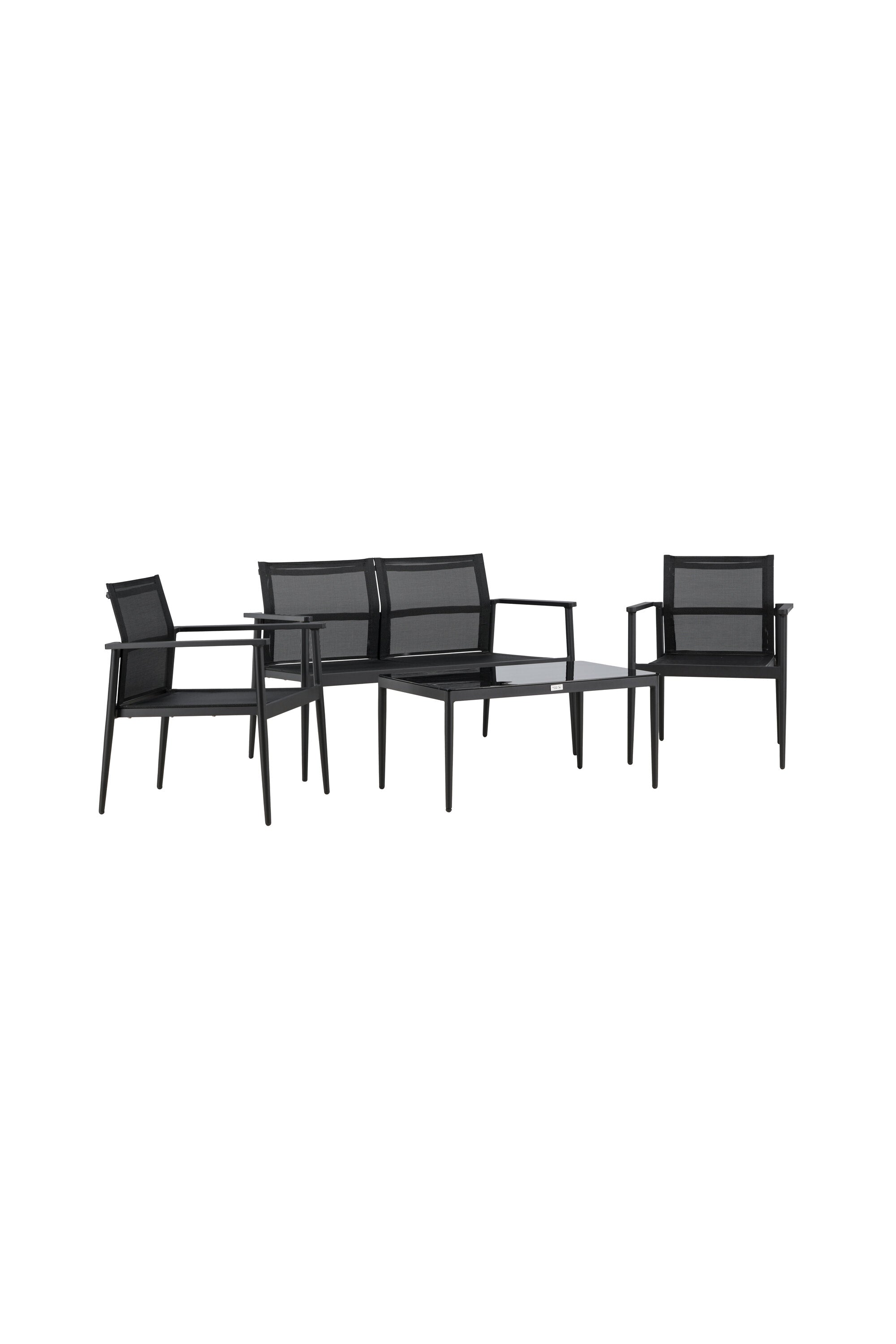 Break Sofa Outdoorset 90cm in Schwarz präsentiert im Onlineshop von KAQTU Design AG. Loungeset ist von Venture Home