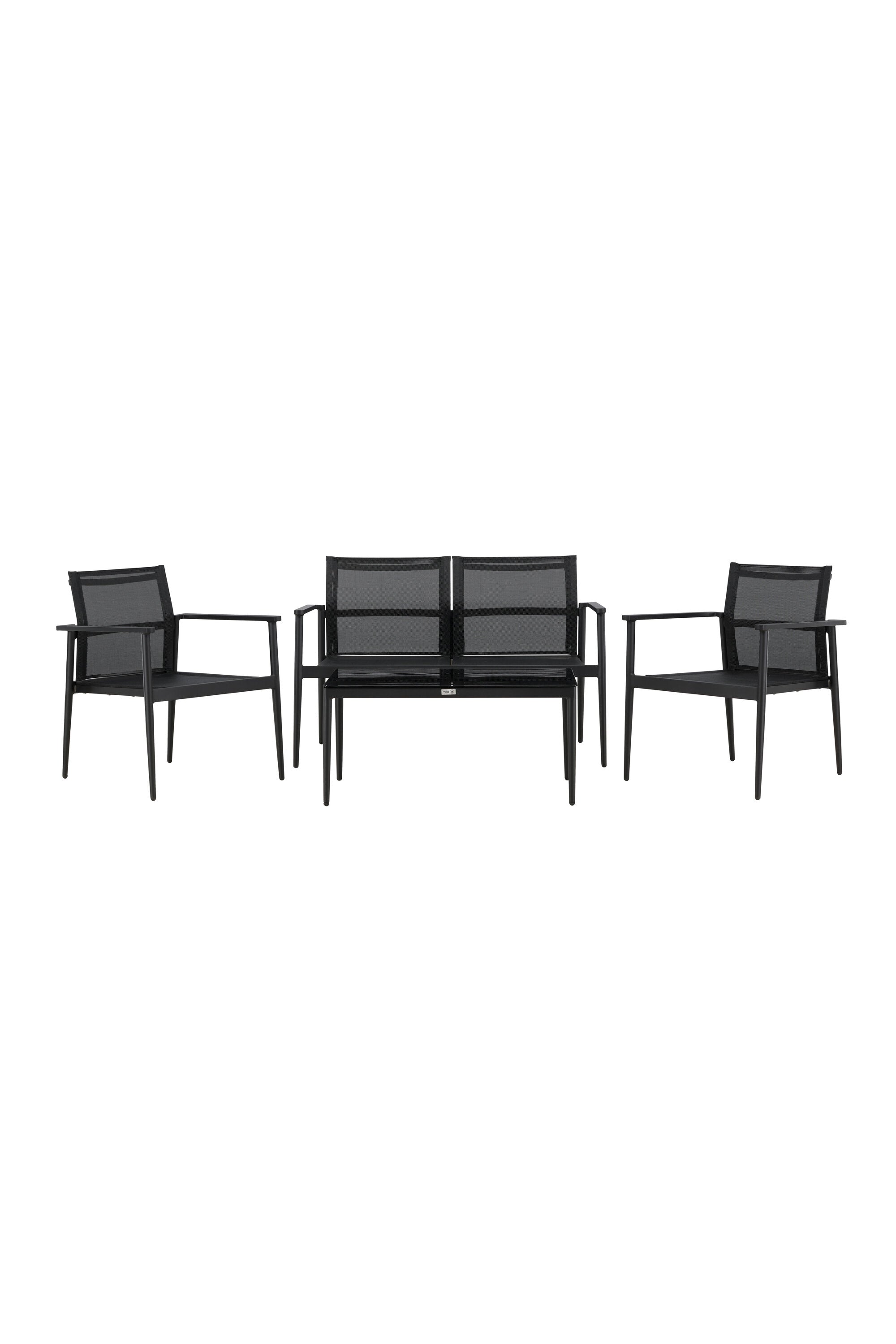 Break Sofa Outdoorset 90cm in Schwarz präsentiert im Onlineshop von KAQTU Design AG. Loungeset ist von Venture Home