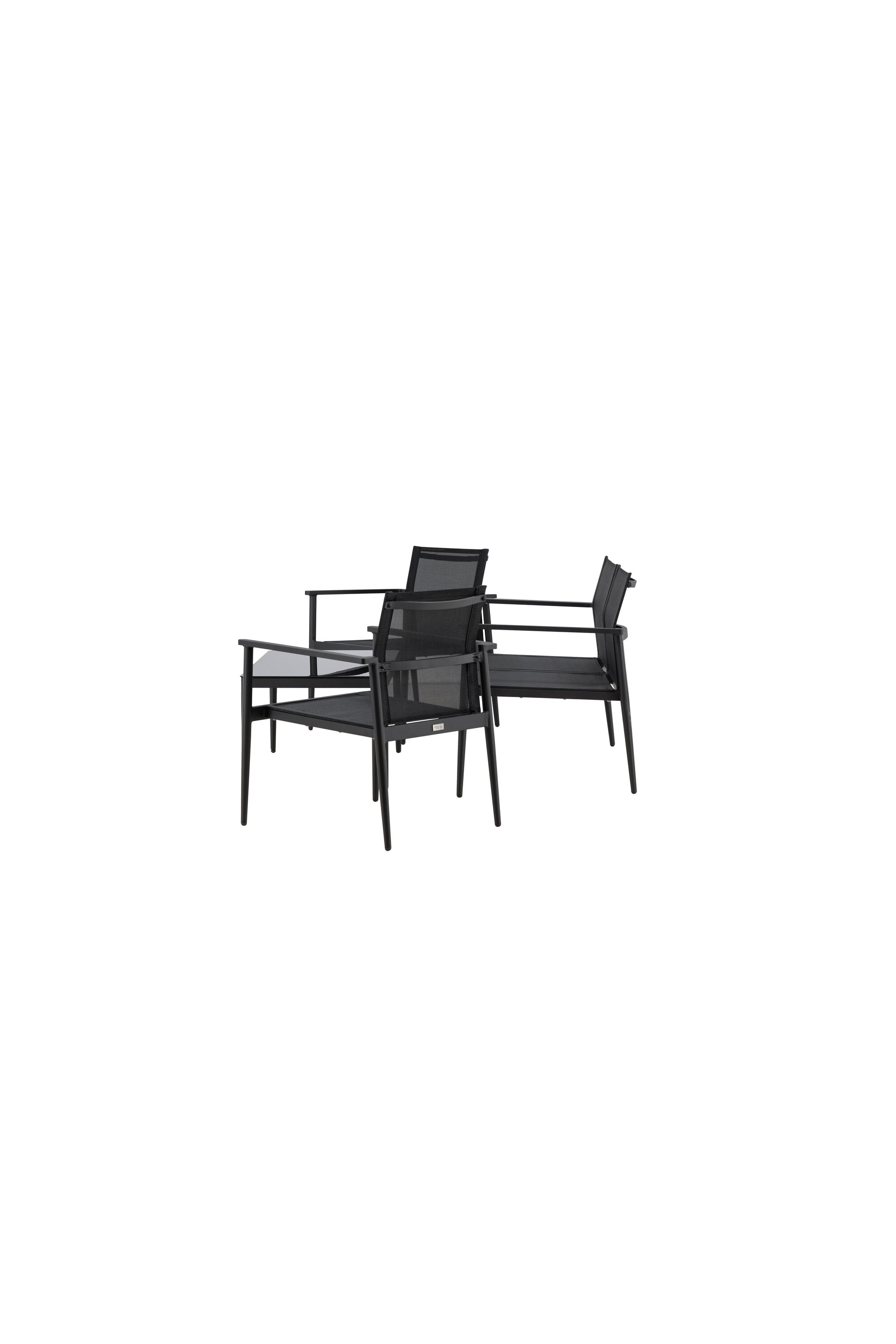Break Sofa Outdoorset 90cm in Schwarz präsentiert im Onlineshop von KAQTU Design AG. Loungeset ist von Venture Home