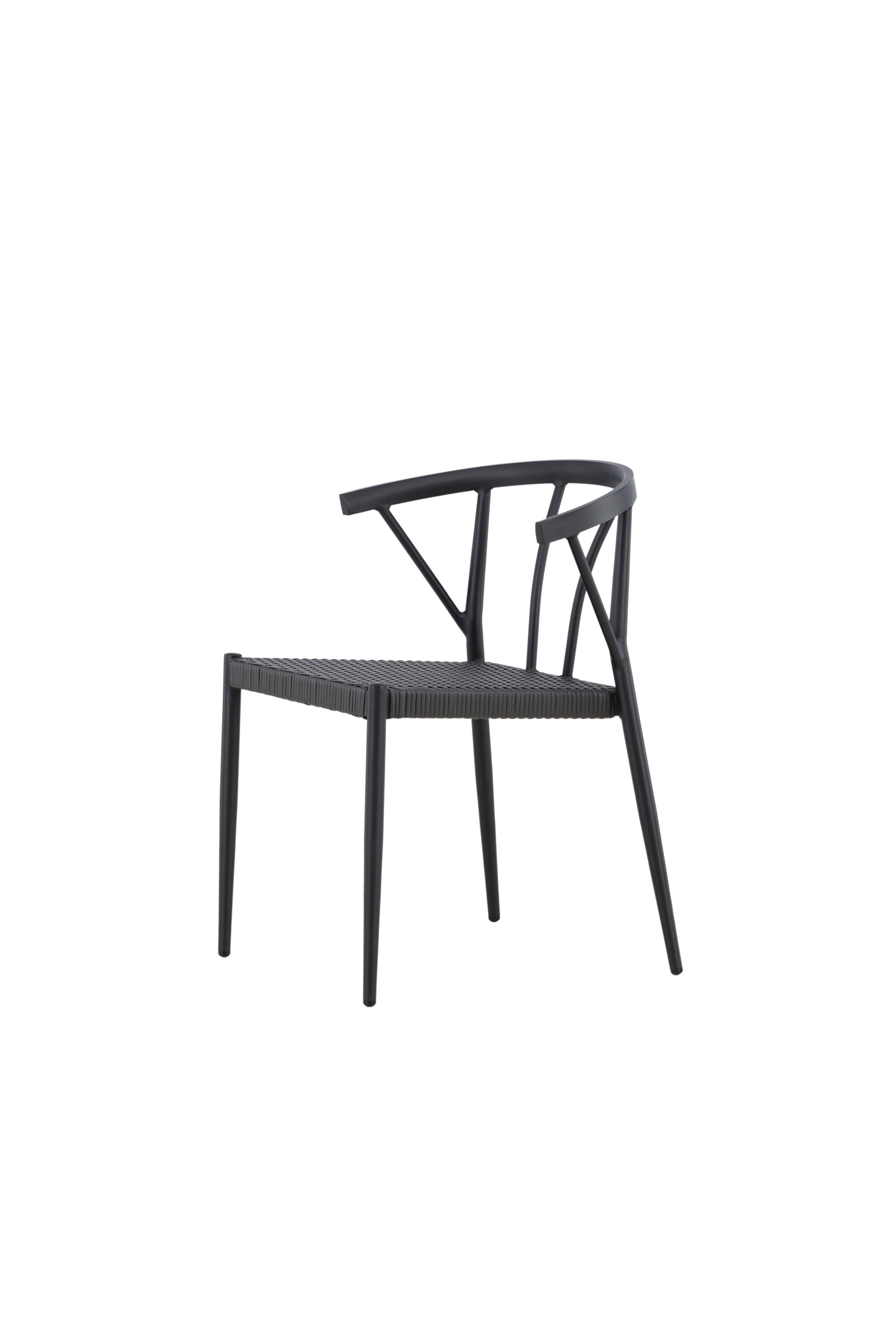 Stina Stuhl in Schwarz präsentiert im Onlineshop von KAQTU Design AG. Gartenstuhl ist von Venture Home