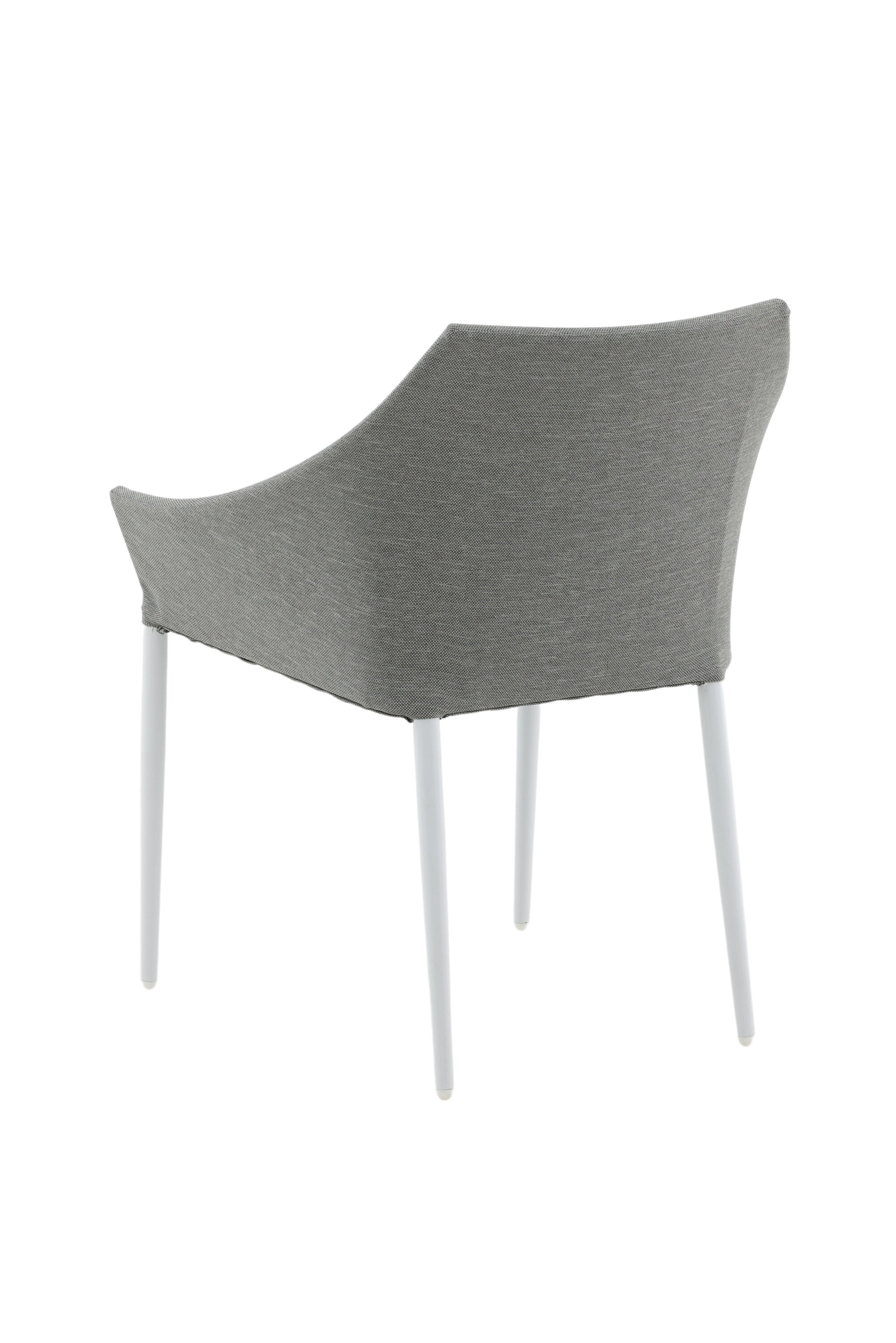 Spoga Stuhl in Weiss/Grau präsentiert im Onlineshop von KAQTU Design AG. Gartenstuhl ist von Venture Home