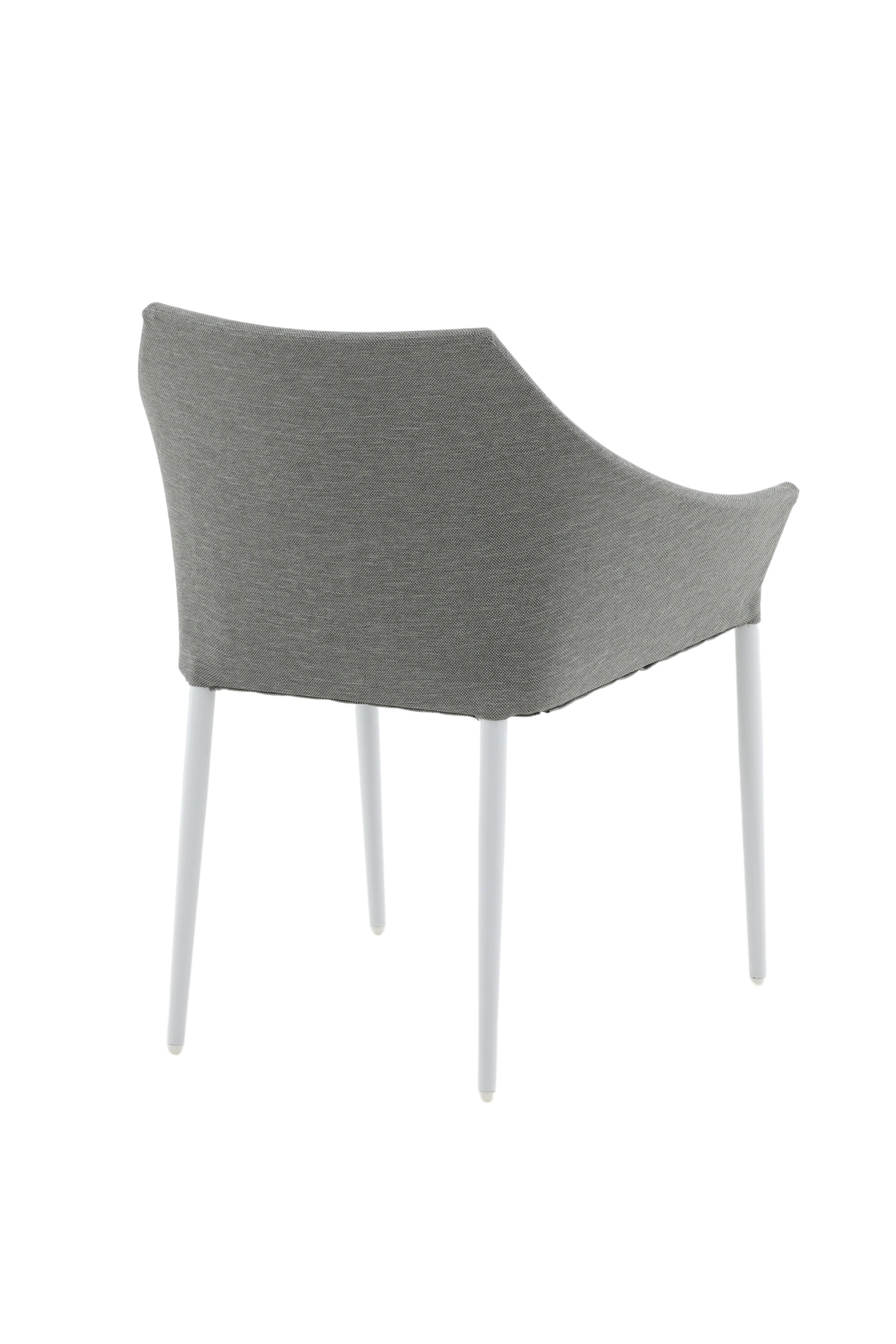 Spoga Stuhl in Weiss/Grau präsentiert im Onlineshop von KAQTU Design AG. Gartenstuhl ist von Venture Home