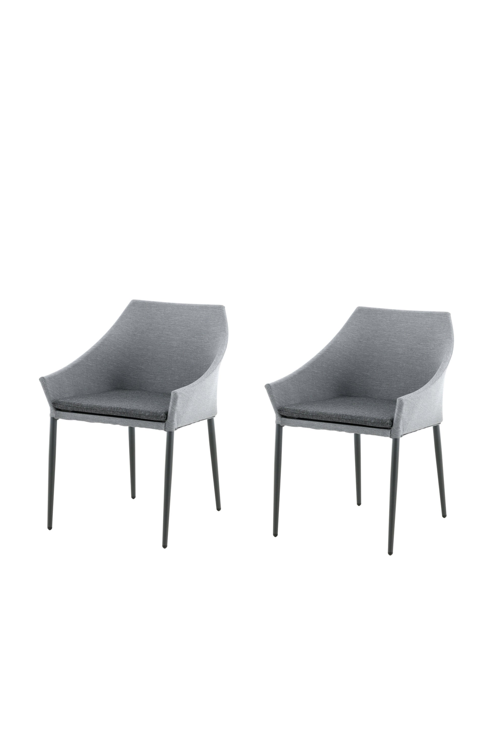 Spoga Stuhl in Schwarz/Grau präsentiert im Onlineshop von KAQTU Design AG. Gartenstuhl ist von Venture Home