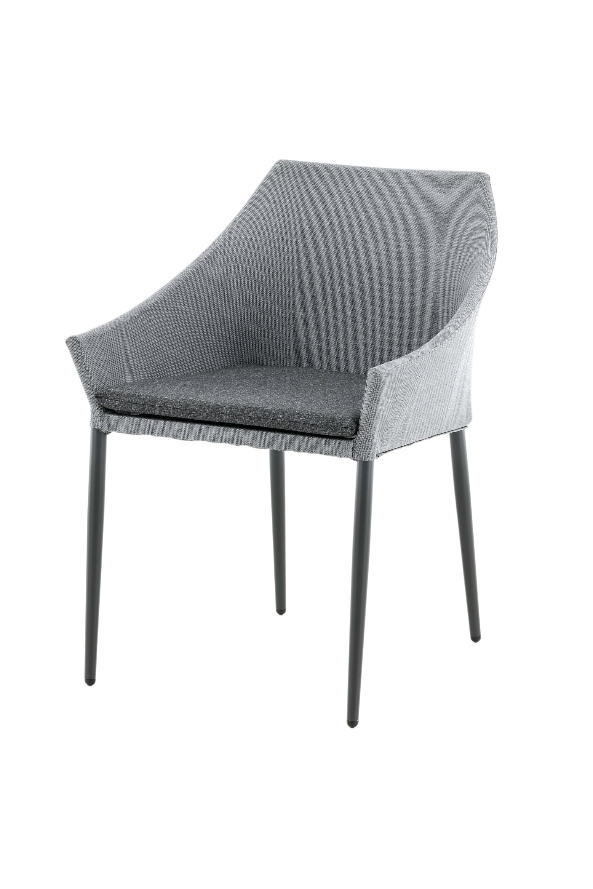 Spoga Stuhl in Schwarz/Grau präsentiert im Onlineshop von KAQTU Design AG. Gartenstuhl ist von Venture Home