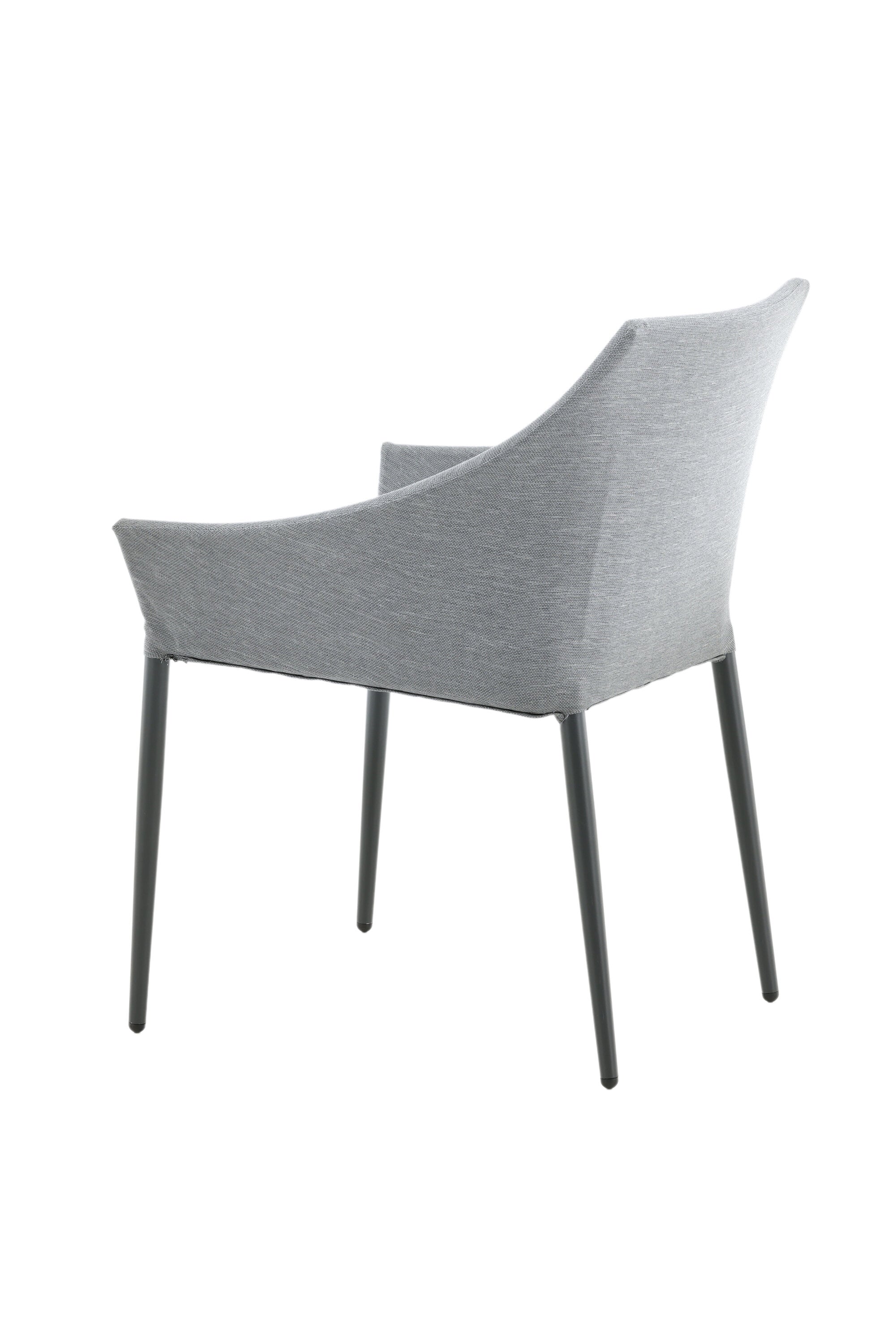 Spoga Stuhl in Schwarz/Grau präsentiert im Onlineshop von KAQTU Design AG. Gartenstuhl ist von Venture Home
