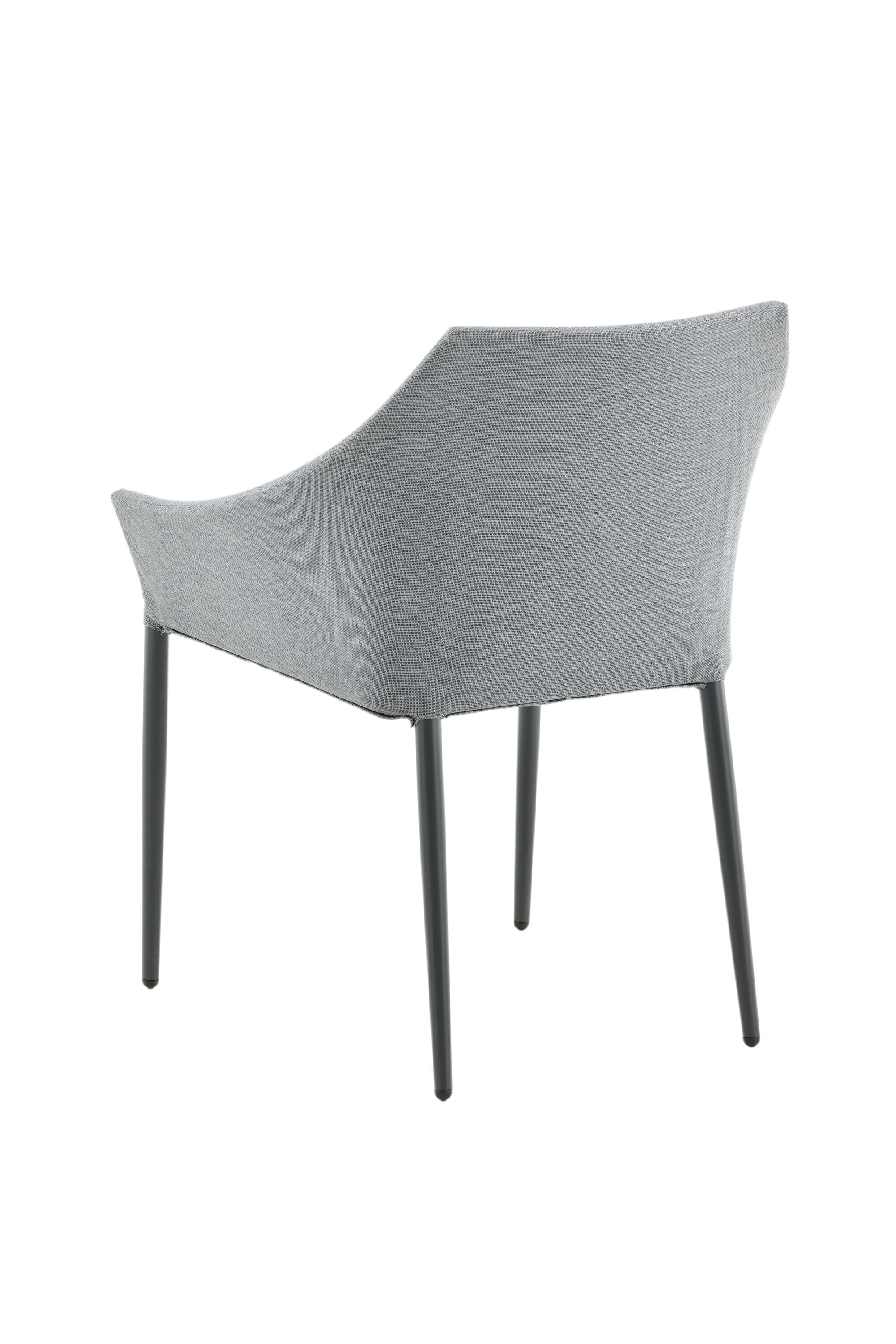 Spoga Stuhl in Schwarz/Grau präsentiert im Onlineshop von KAQTU Design AG. Gartenstuhl ist von Venture Home