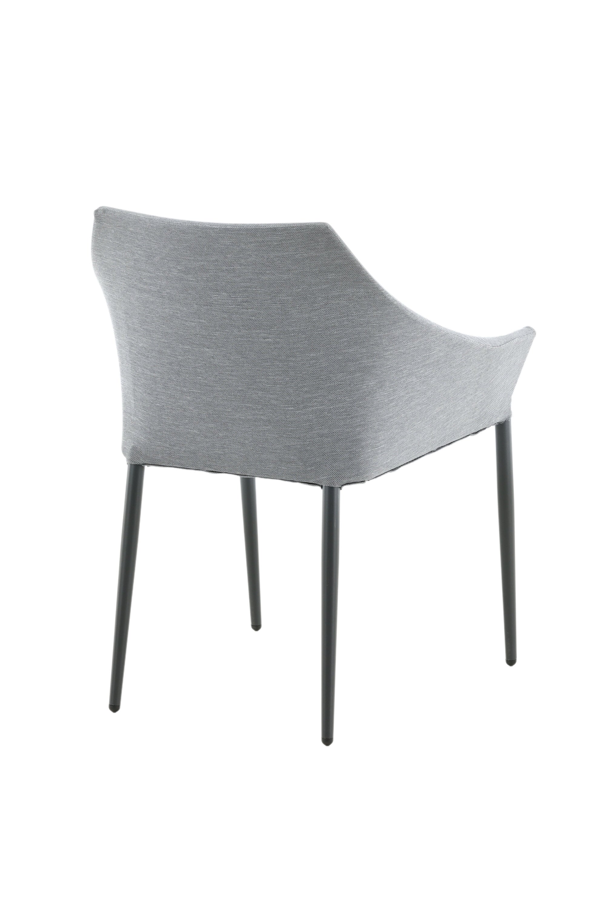 Spoga Stuhl in Schwarz/Grau präsentiert im Onlineshop von KAQTU Design AG. Gartenstuhl ist von Venture Home