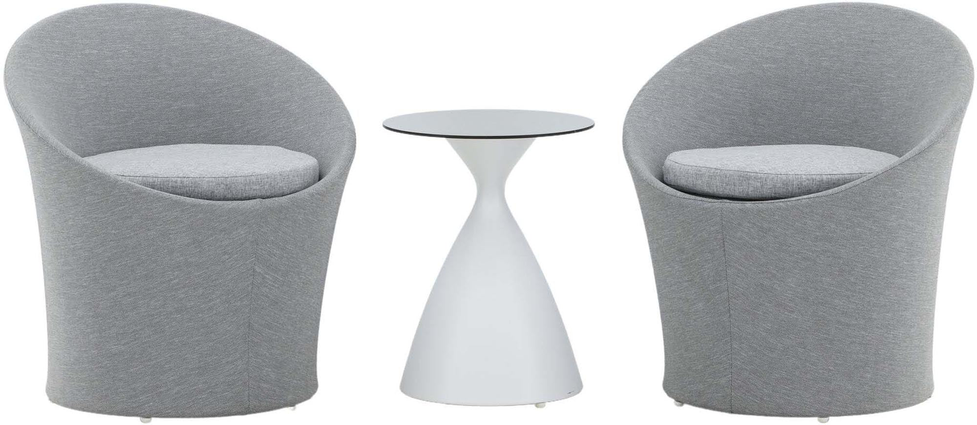 Komfortables Spoga Lounge Set ⌀40cm für entspannte Gartenstunden.