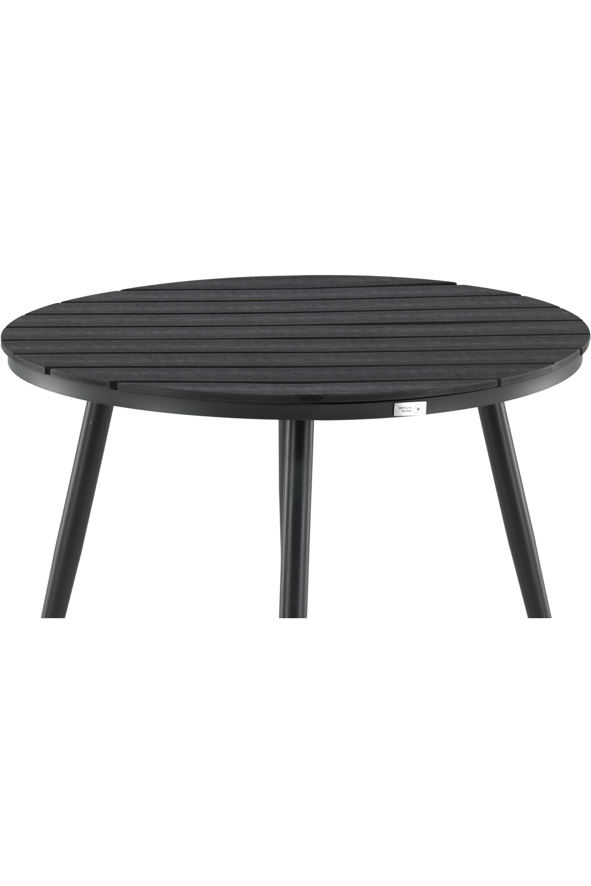 Break Gartentisch rund in Schwarz präsentiert im Onlineshop von KAQTU Design AG. Gartentisch ist von Venture Home