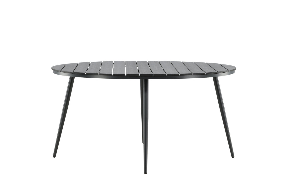 Break Gartentisch rund in Schwarz präsentiert im Onlineshop von KAQTU Design AG. Gartentisch ist von Venture Home