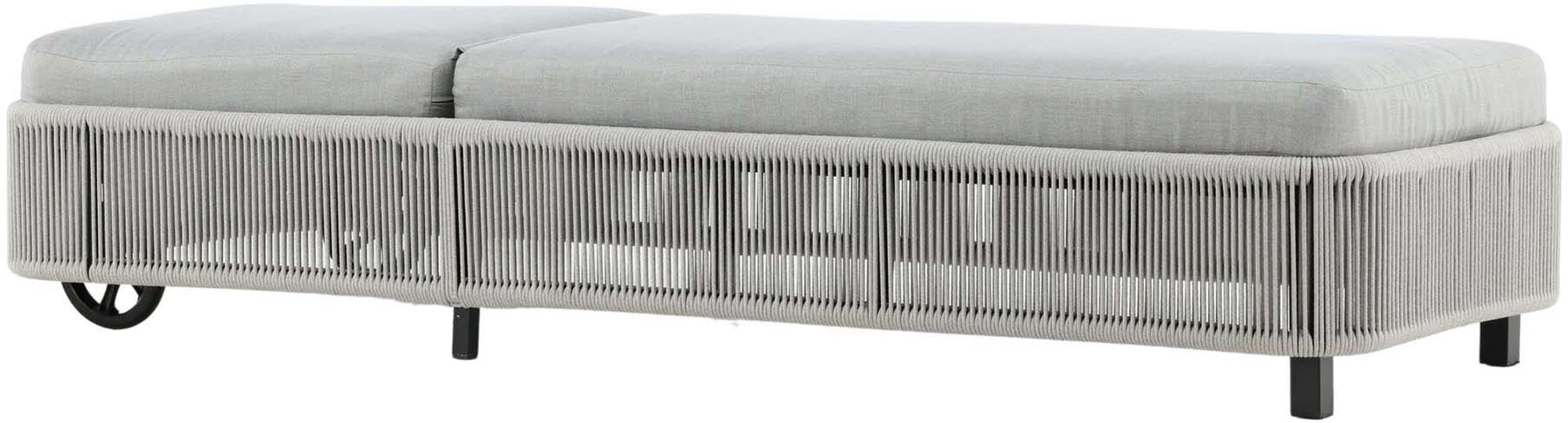 Entspannen Sie stilvoll mit der Virya Sun Lounge von Venture Home. Wetterbeständig, verstellbar und mobil – die perfekte Sonnenliege für Ihren Außenbereich!