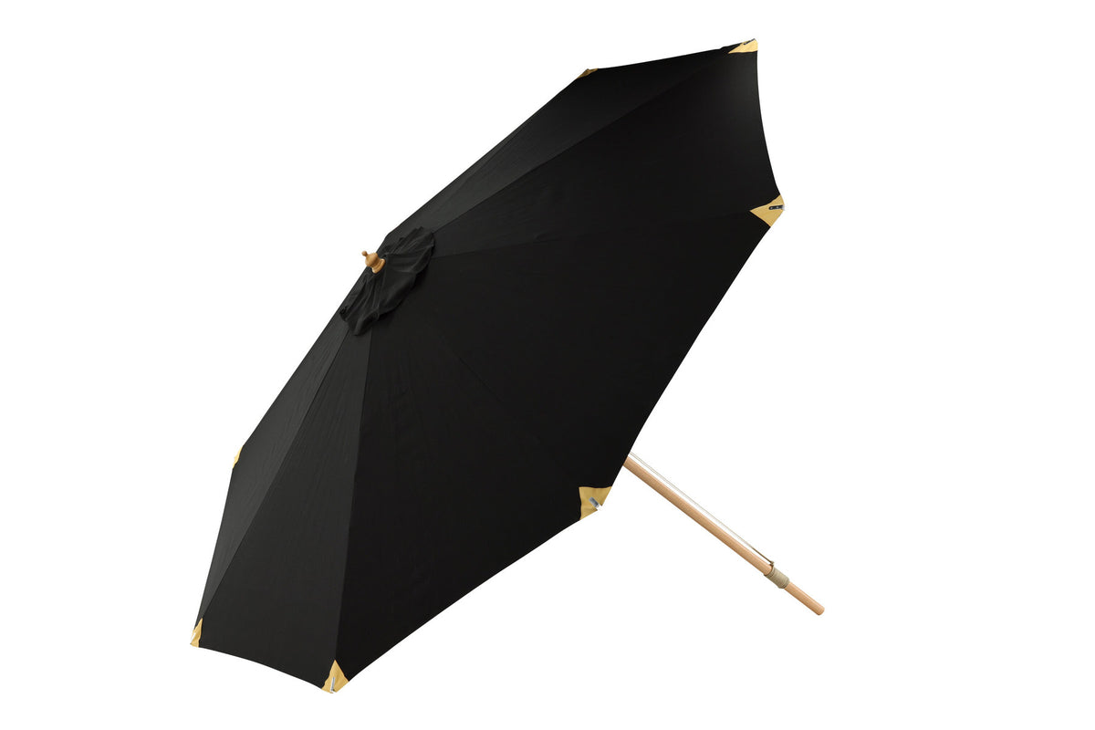 Nypo Sonnenschirm in Schwarz präsentiert im Onlineshop von KAQTU Design AG. Sonnenschirm ist von Venture Home