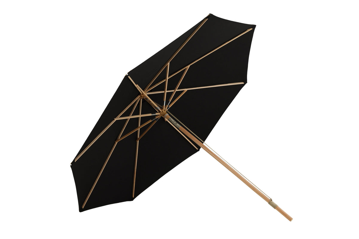 Nypo Sonnenschirm in Schwarz präsentiert im Onlineshop von KAQTU Design AG. Sonnenschirm ist von Venture Home