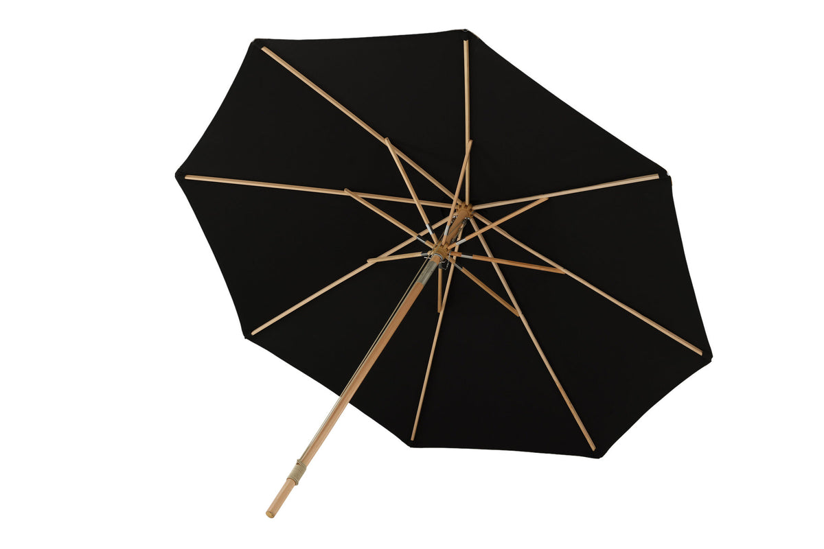 Nypo Sonnenschirm in Schwarz präsentiert im Onlineshop von KAQTU Design AG. Sonnenschirm ist von Venture Home