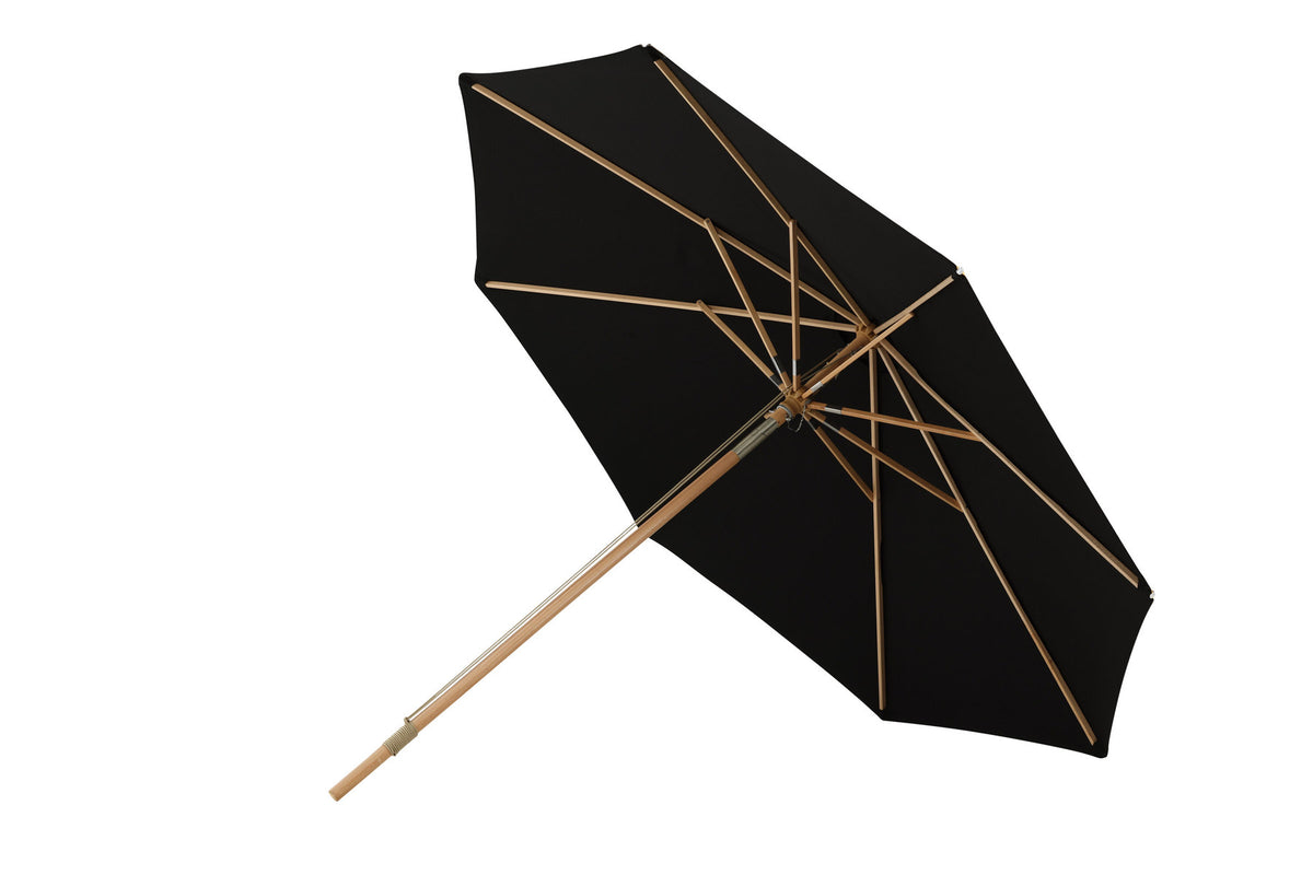 Nypo Sonnenschirm in Schwarz präsentiert im Onlineshop von KAQTU Design AG. Sonnenschirm ist von Venture Home