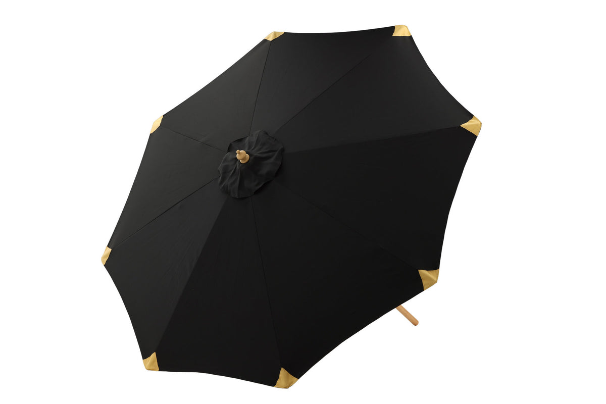 Cerox Sonnenschirm in Schwarz präsentiert im Onlineshop von KAQTU Design AG. Sonnenschirm ist von Venture Home