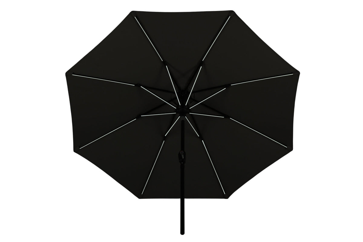 Sabal Sonnenschirm in Grau präsentiert im Onlineshop von KAQTU Design AG. Sonnenschirm ist von Venture Home