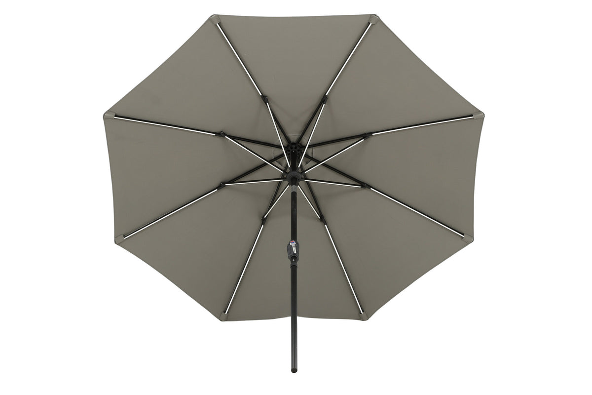 Sabal Sonnenschirm in Grau präsentiert im Onlineshop von KAQTU Design AG. Sonnenschirm ist von Venture Home